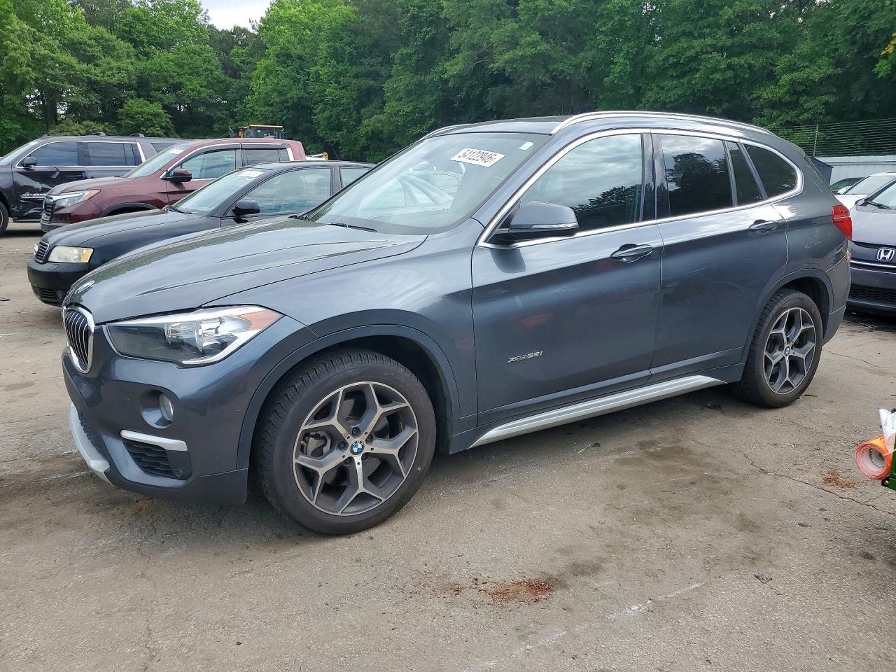 2018 Bmw X1 Xdrive28i Charcoal vin: WBXHT3C3XJ5K24143