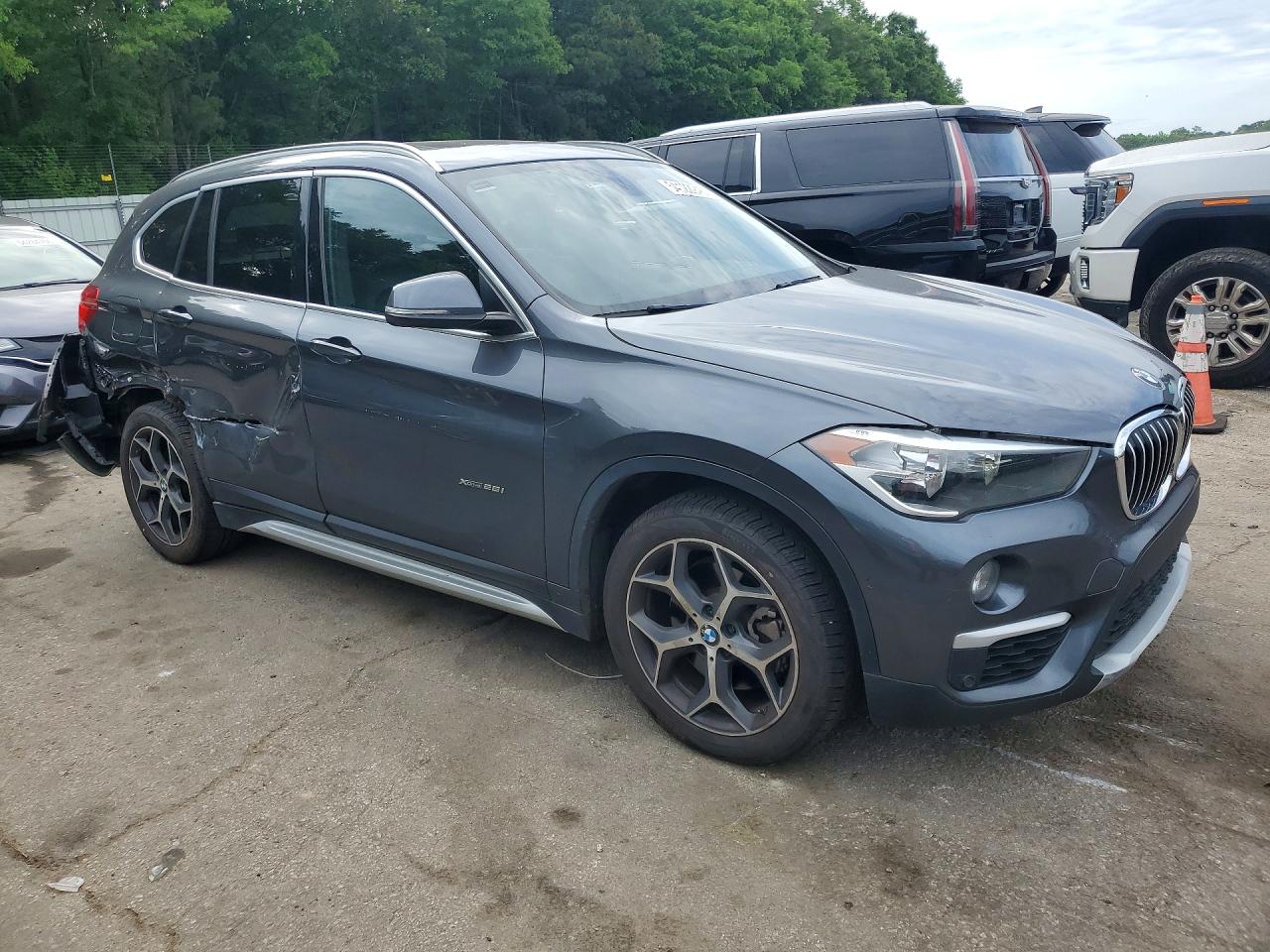 2018 Bmw X1 Xdrive28i Charcoal vin: WBXHT3C3XJ5K24143