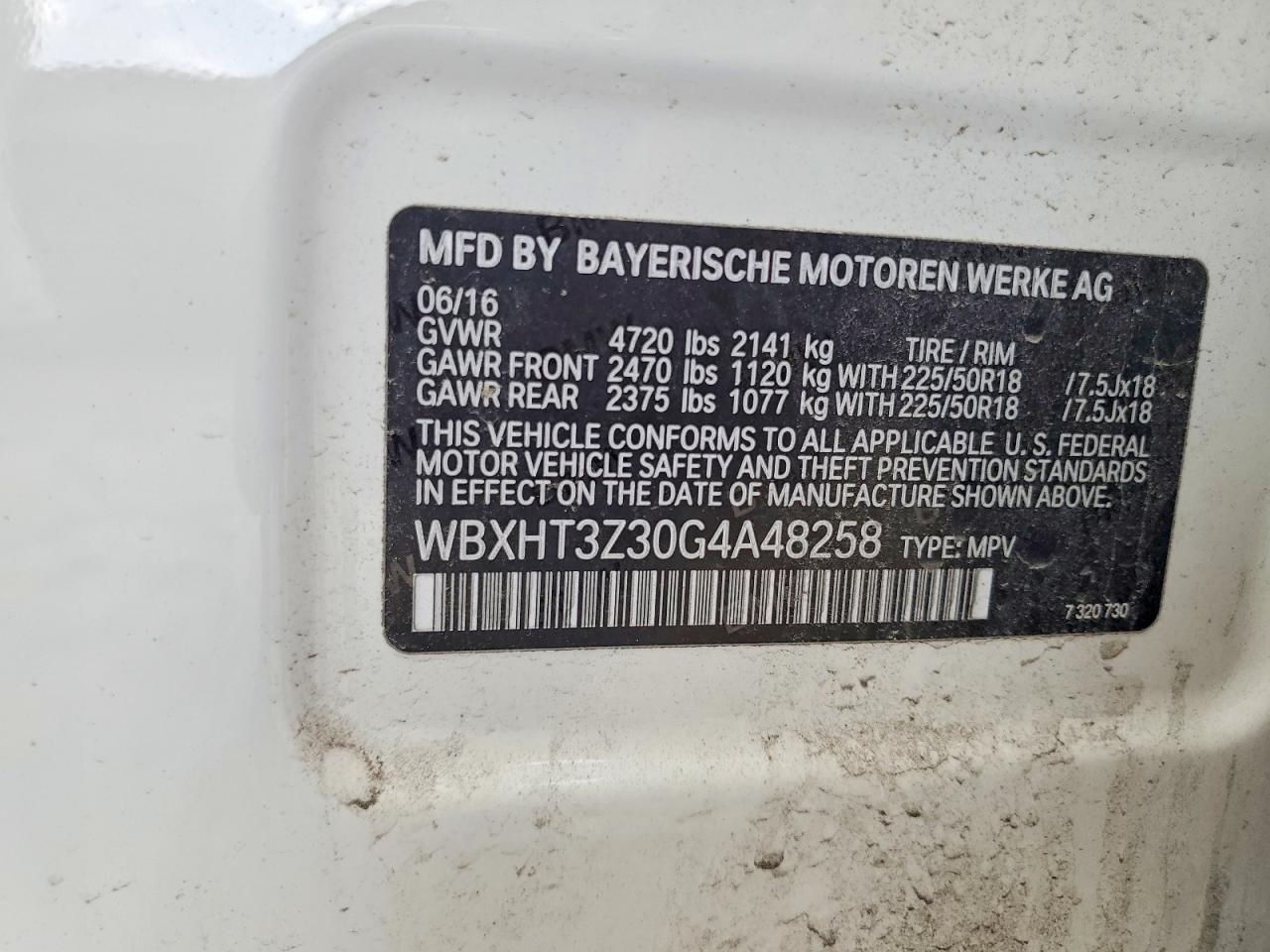 2016 Bmw X1 Xdrive28i White vin: WBXHT3Z30G4A48258