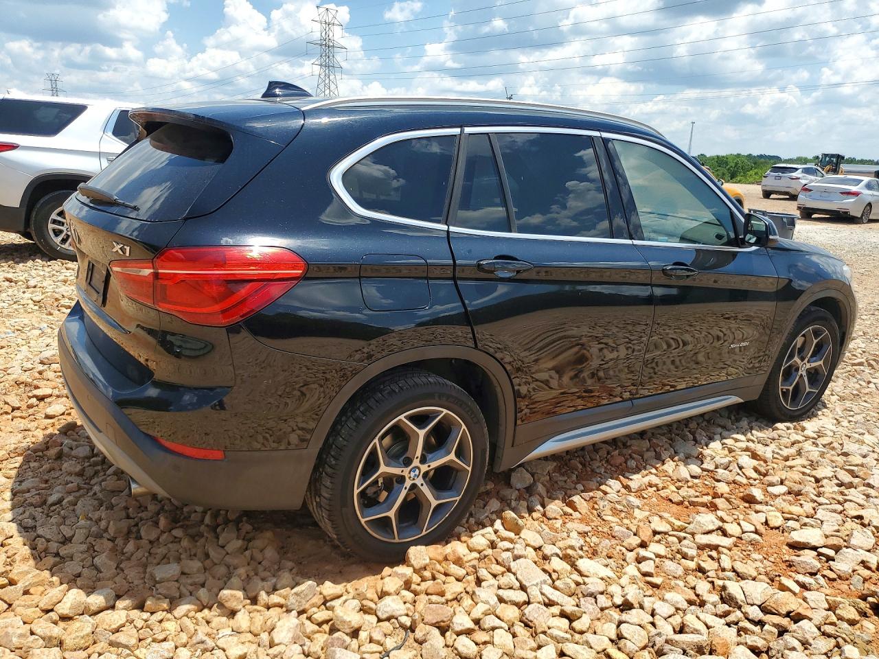 2018 Bmw X1 Xdrive28i Black vin: WBXHT3Z30J4A66556