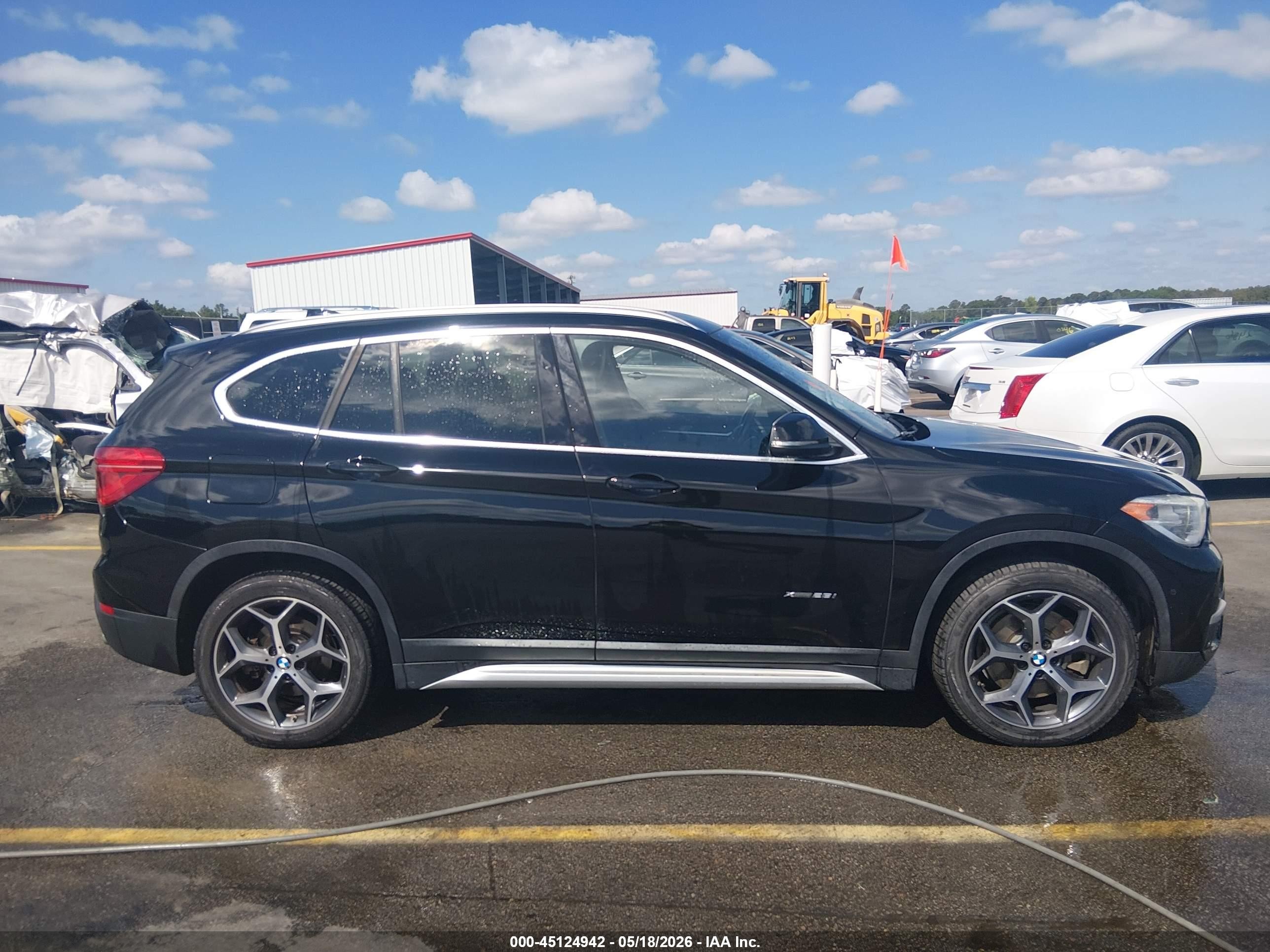 2016 Bmw X1 Xdrive28i Black vin: WBXHT3Z35G4A48563