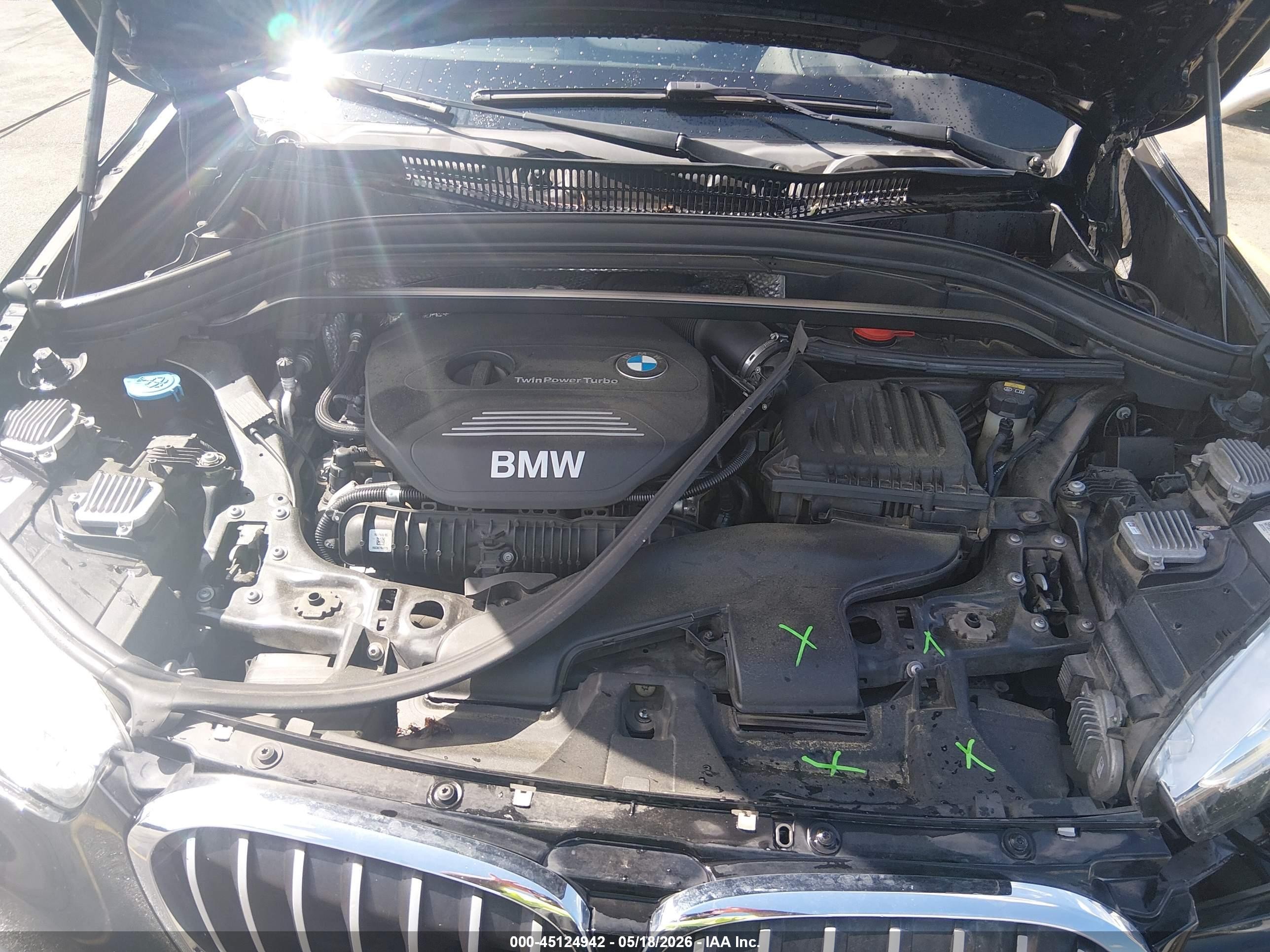 2016 Bmw X1 Xdrive28i Black vin: WBXHT3Z35G4A48563