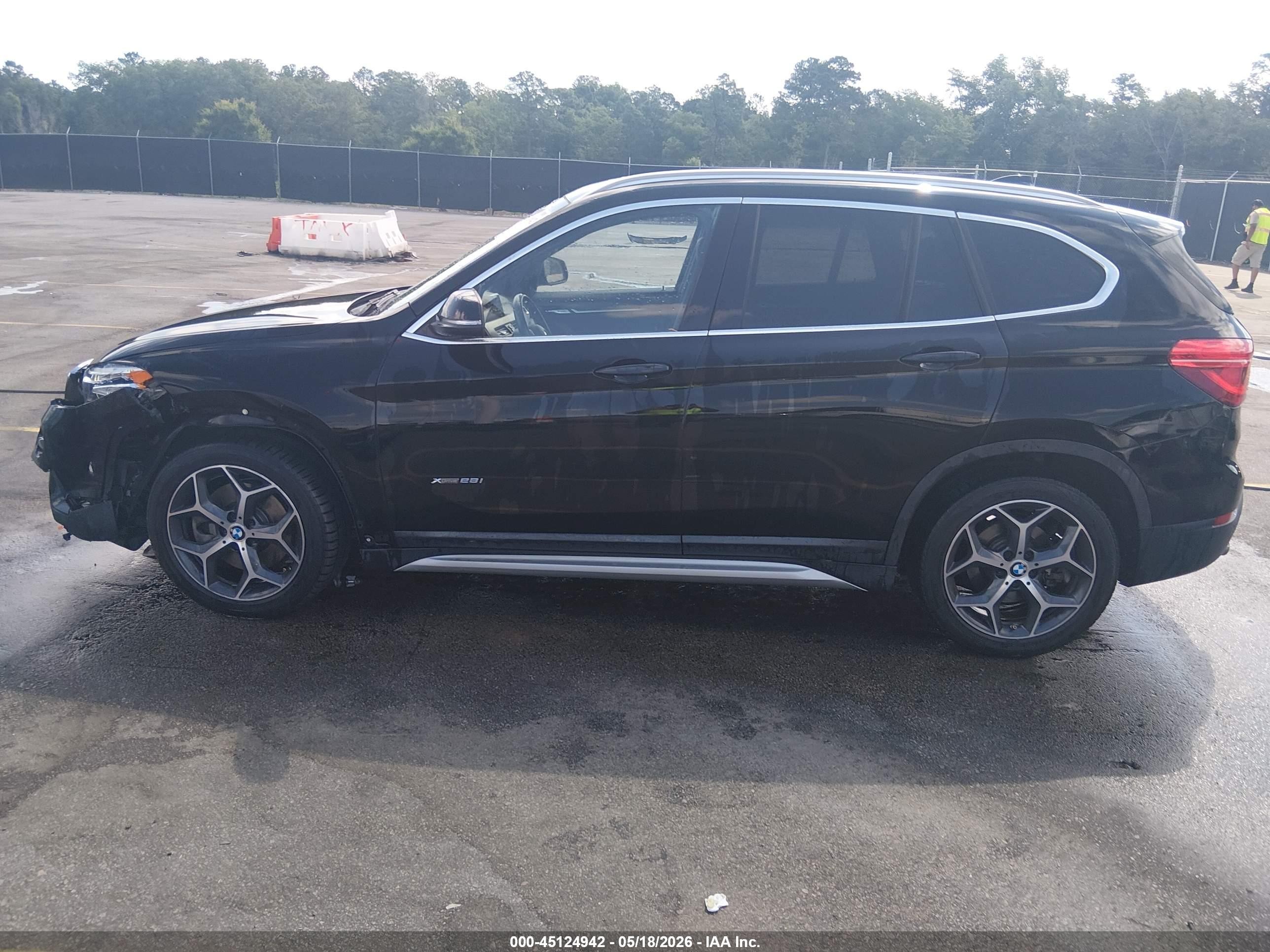 2016 Bmw X1 Xdrive28i Black vin: WBXHT3Z35G4A48563