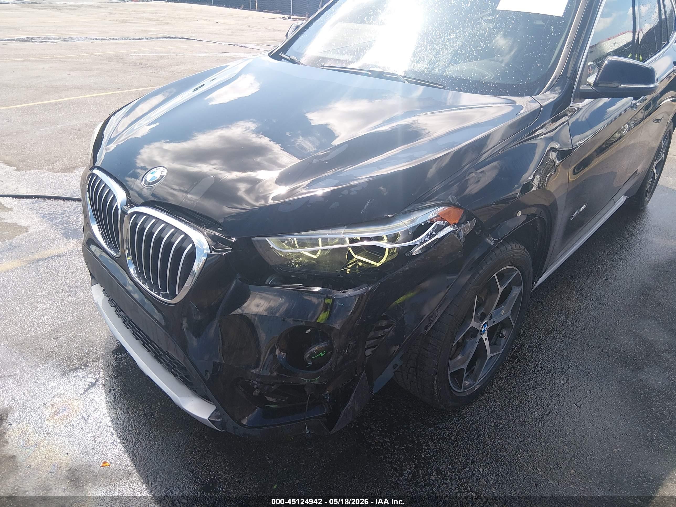 2016 Bmw X1 Xdrive28i Black vin: WBXHT3Z35G4A48563