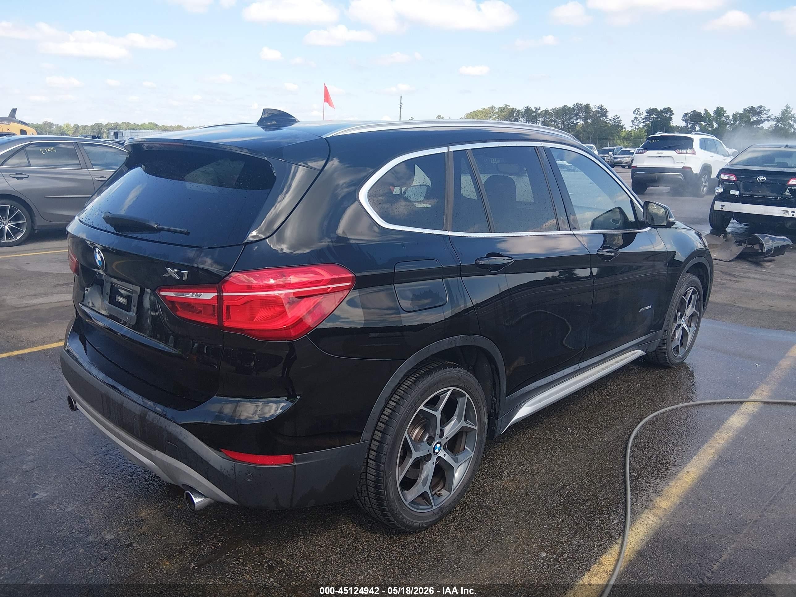 2016 Bmw X1 Xdrive28i Black vin: WBXHT3Z35G4A48563