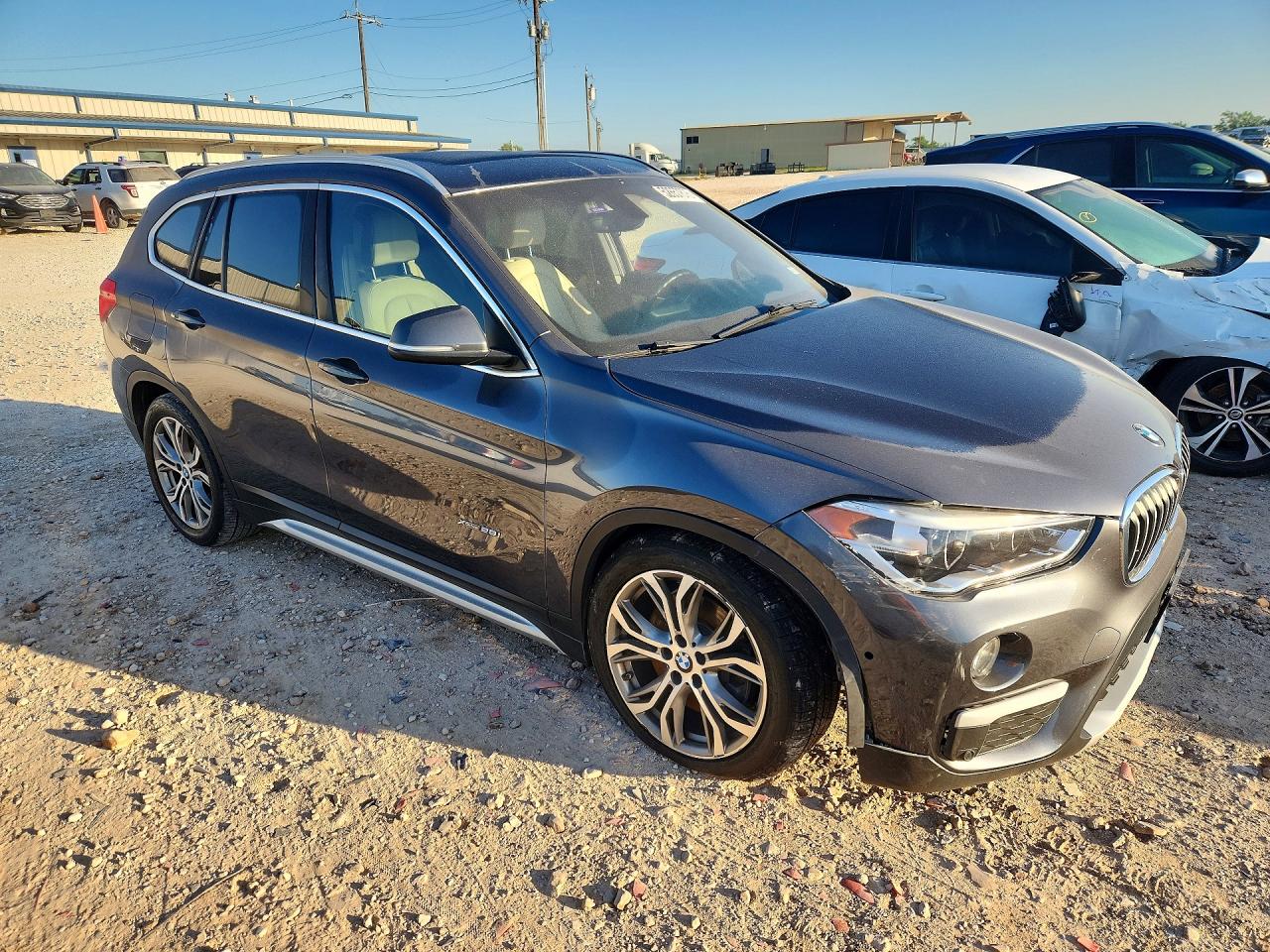 2016 Bmw X1 Xdrive28i Gray vin: WBXHT3Z36G4A49611