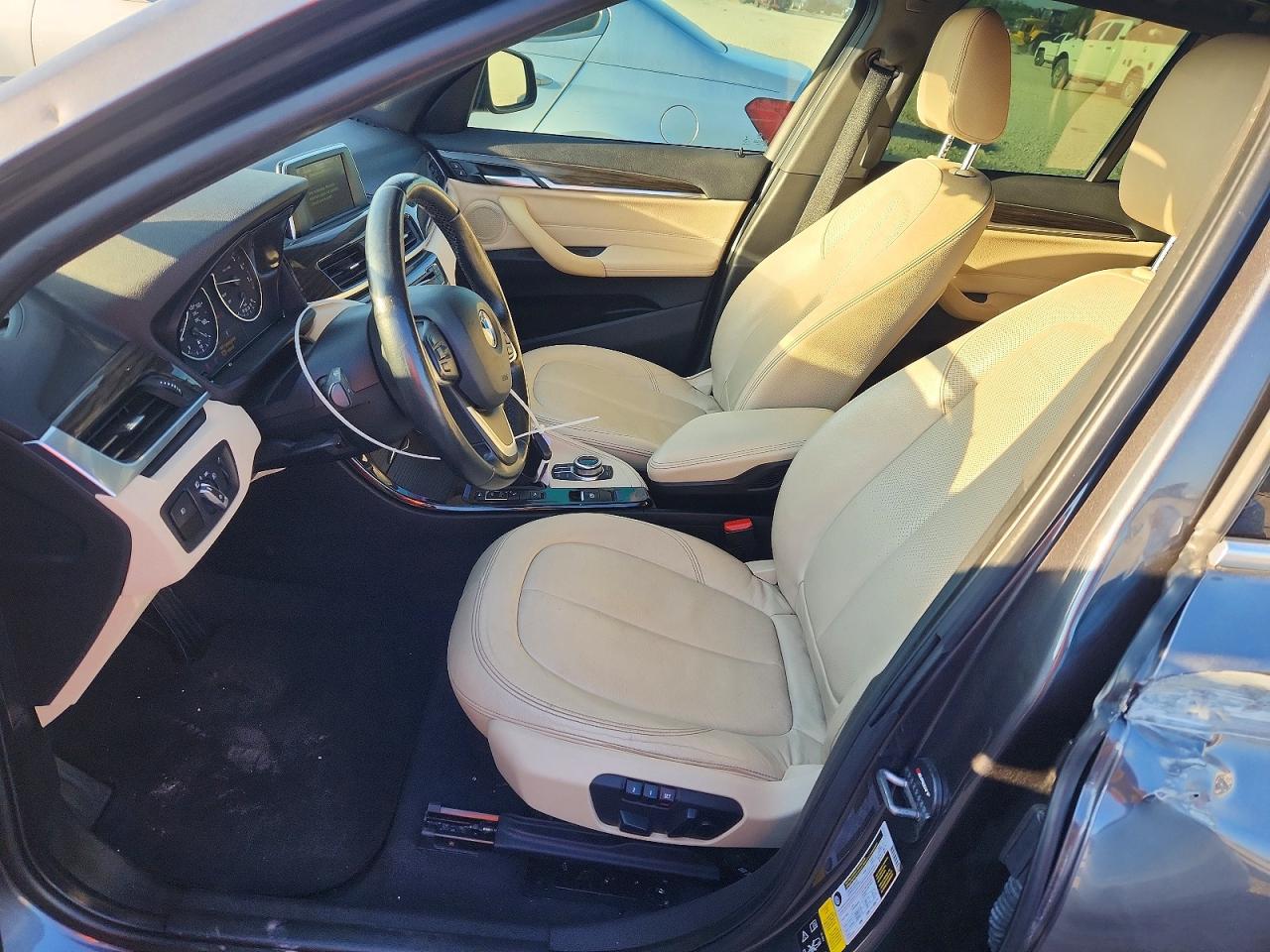 2016 Bmw X1 Xdrive28i Gray vin: WBXHT3Z36G4A49611
