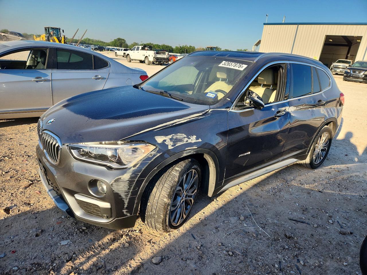 2016 Bmw X1 Xdrive28i Серый vin: WBXHT3Z36G4A49611