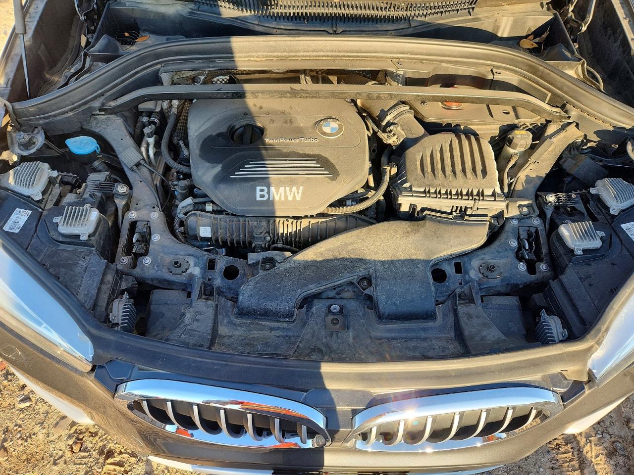 2016 Bmw X1 Xdrive28i Gray vin: WBXHT3Z36G4A49611