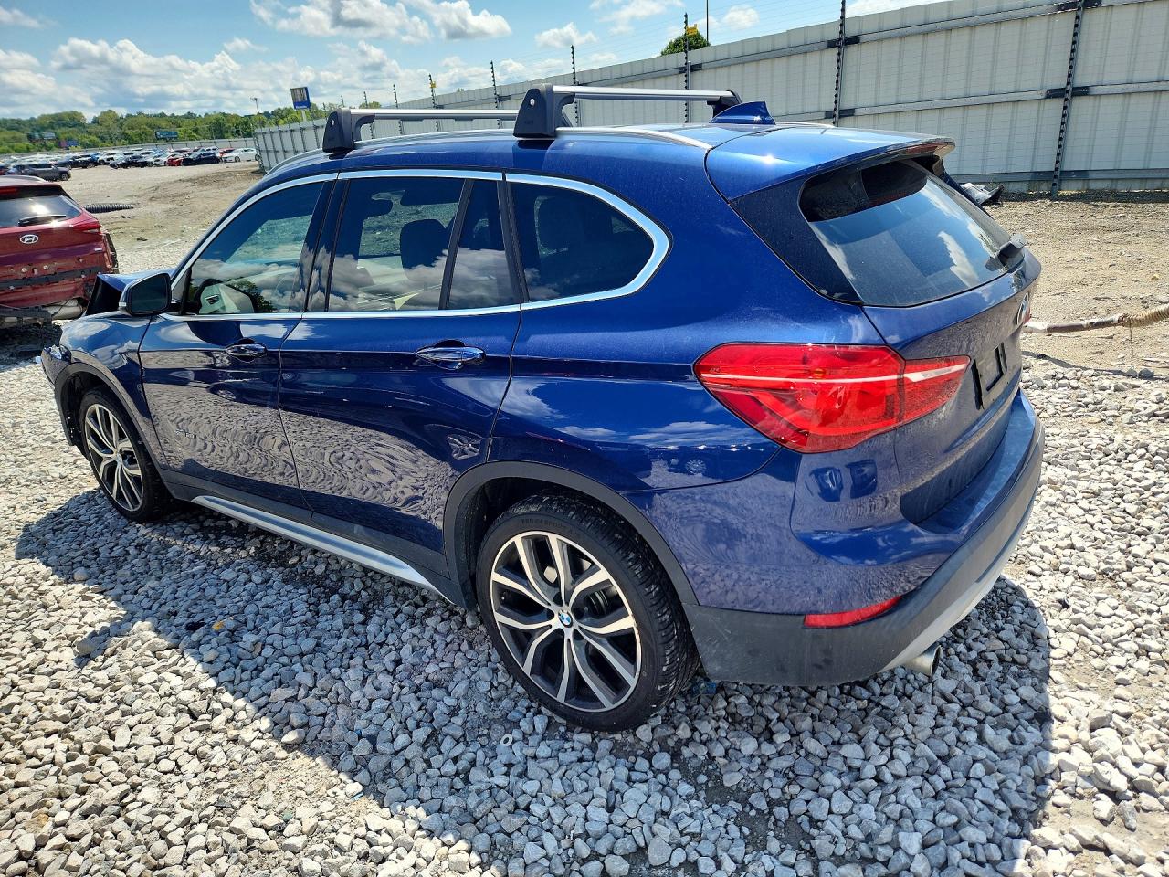 2018 Bmw X1 Sdrive28i Blue vin: WBXHU7C30J5L05558