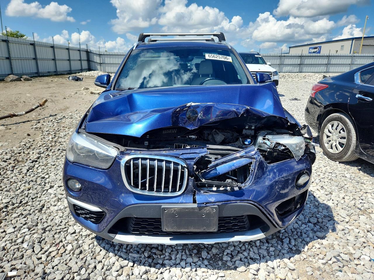 2018 Bmw X1 Sdrive28i Blue vin: WBXHU7C30J5L05558