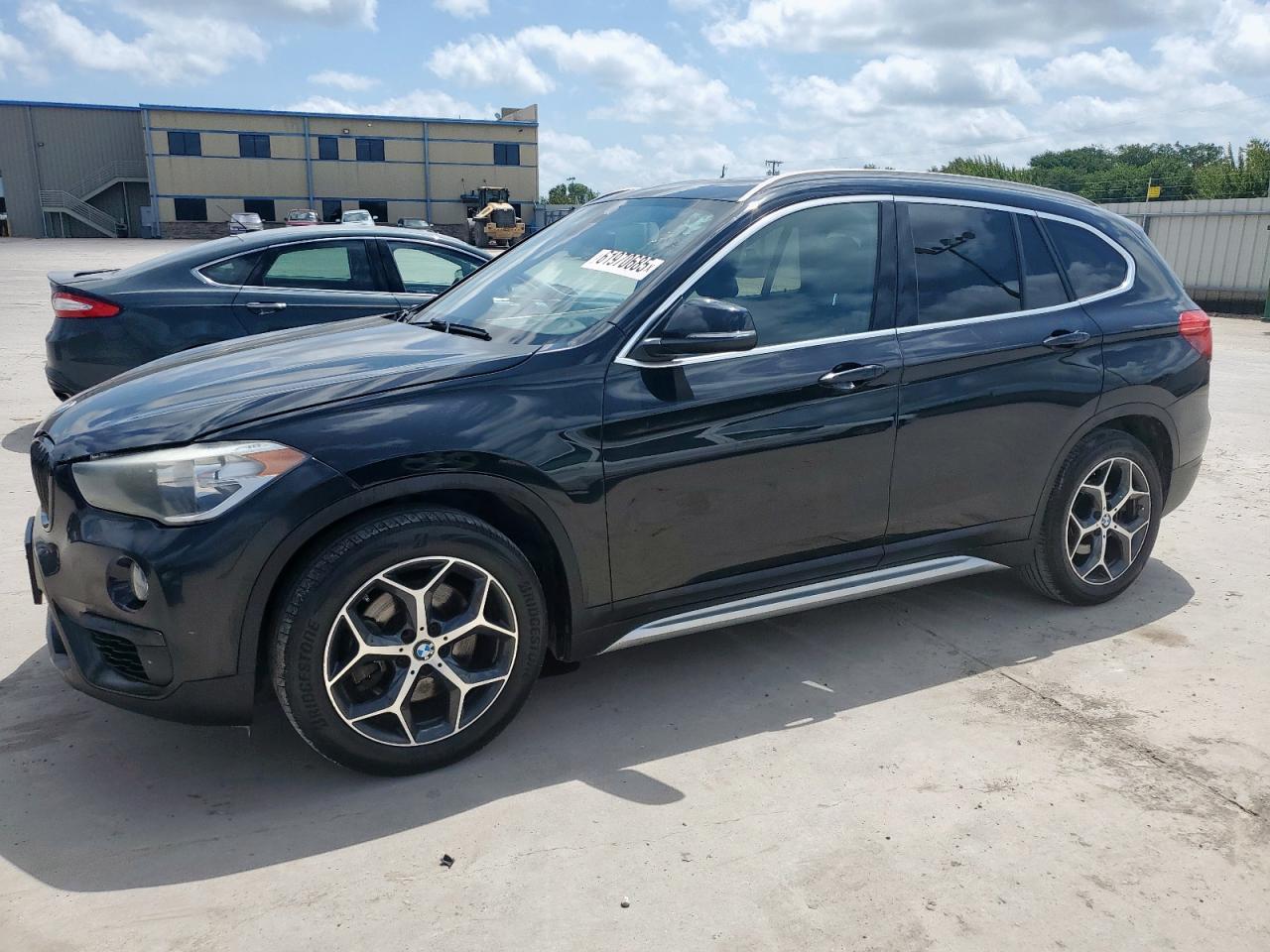 2018 Bmw X1 Sdrive28i   Black vin: WBXHU7C34J3H43059