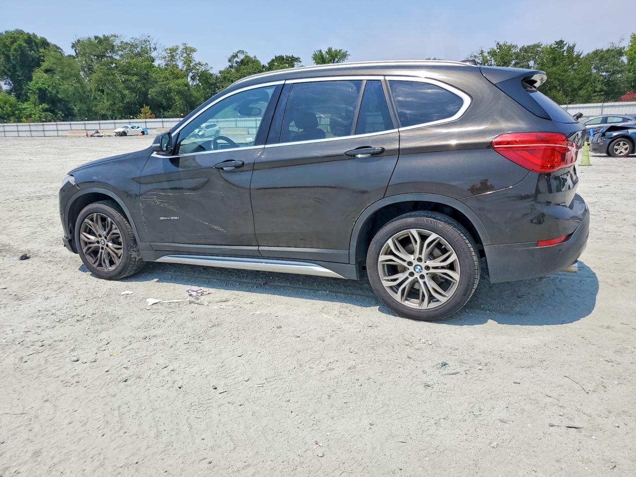 2017 Bmw X1 Sdrive28i Black vin: WBXHU7C35H5H37334