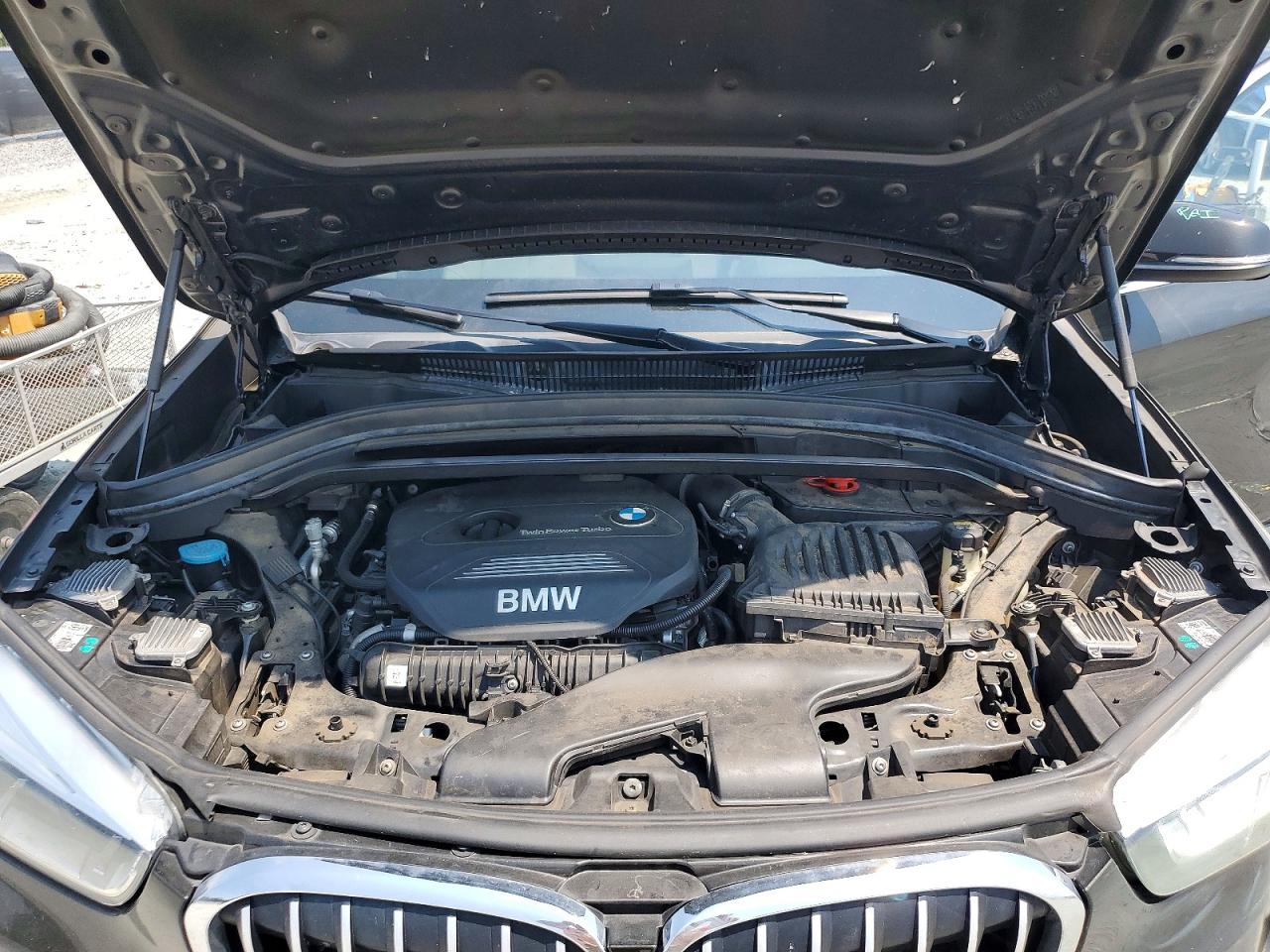 2017 Bmw X1 Sdrive28i Black vin: WBXHU7C35H5H37334