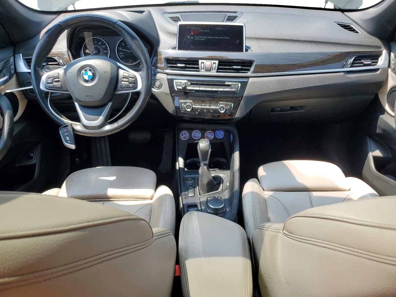 2017 Bmw X1 Sdrive28i Black vin: WBXHU7C35H5H37334