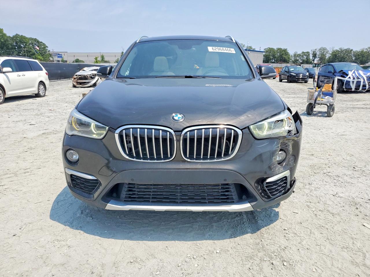 2017 Bmw X1 Sdrive28i Black vin: WBXHU7C35H5H37334
