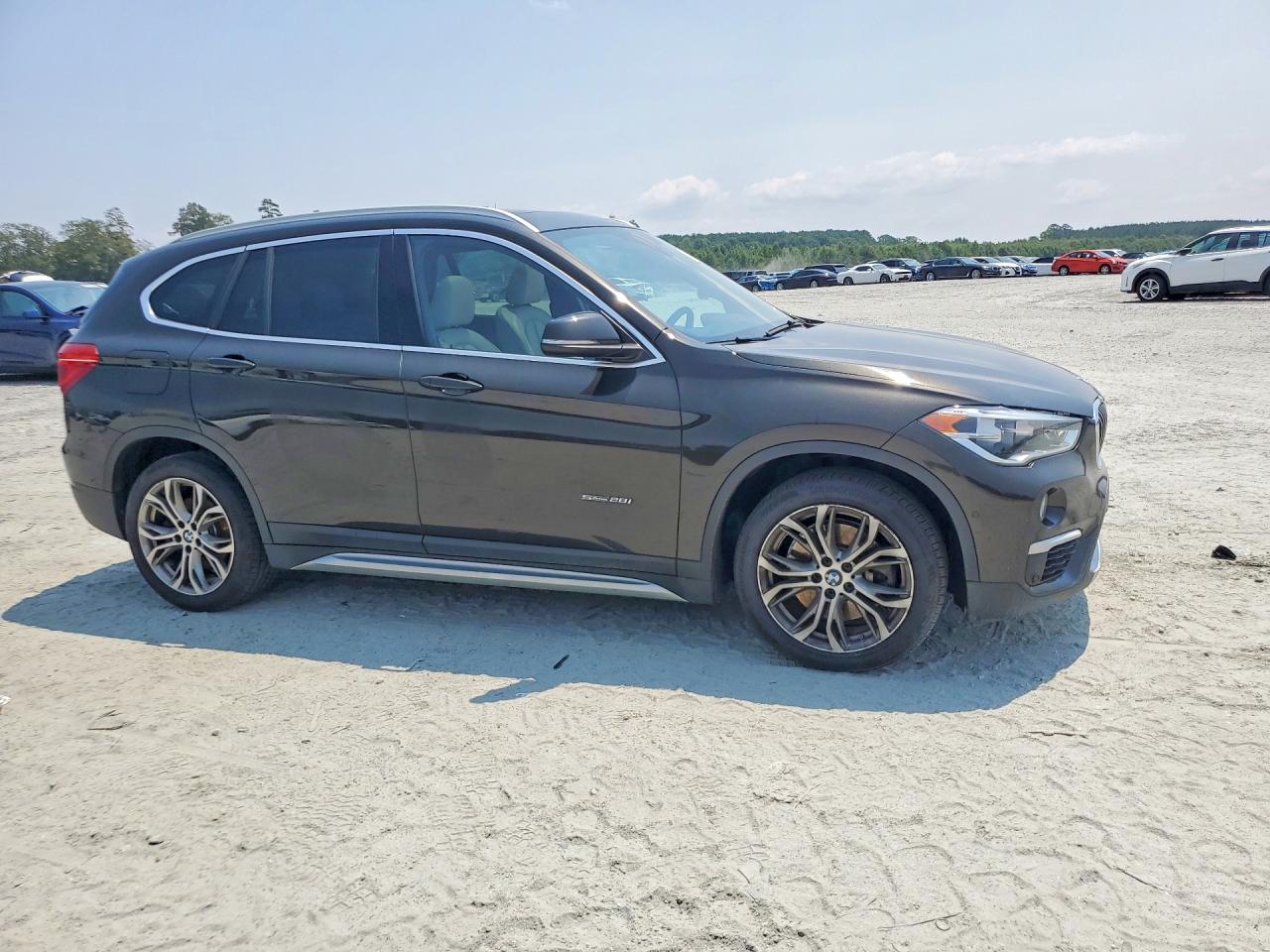 2017 Bmw X1 Sdrive28i Black vin: WBXHU7C35H5H37334
