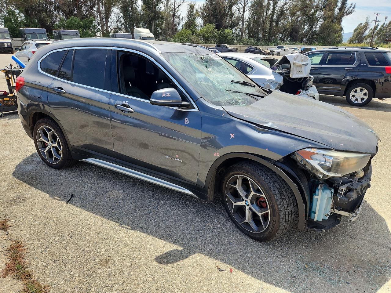2018 Bmw X1 Sdrive28i Black vin: WBXHU7C37J5H39575