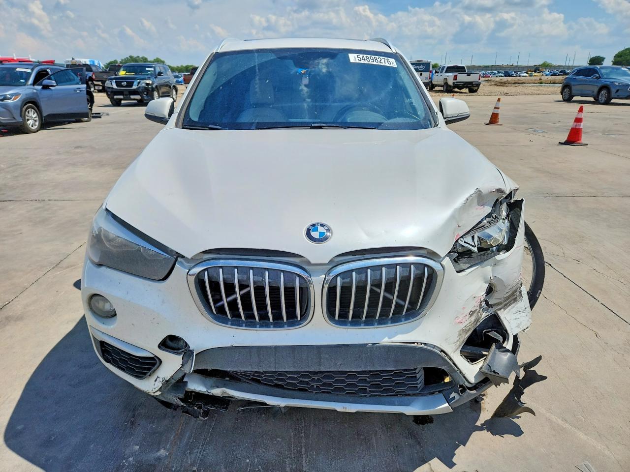 2018 Bmw X1 Sdrive28i White vin: WBXHU7C37J5L09221