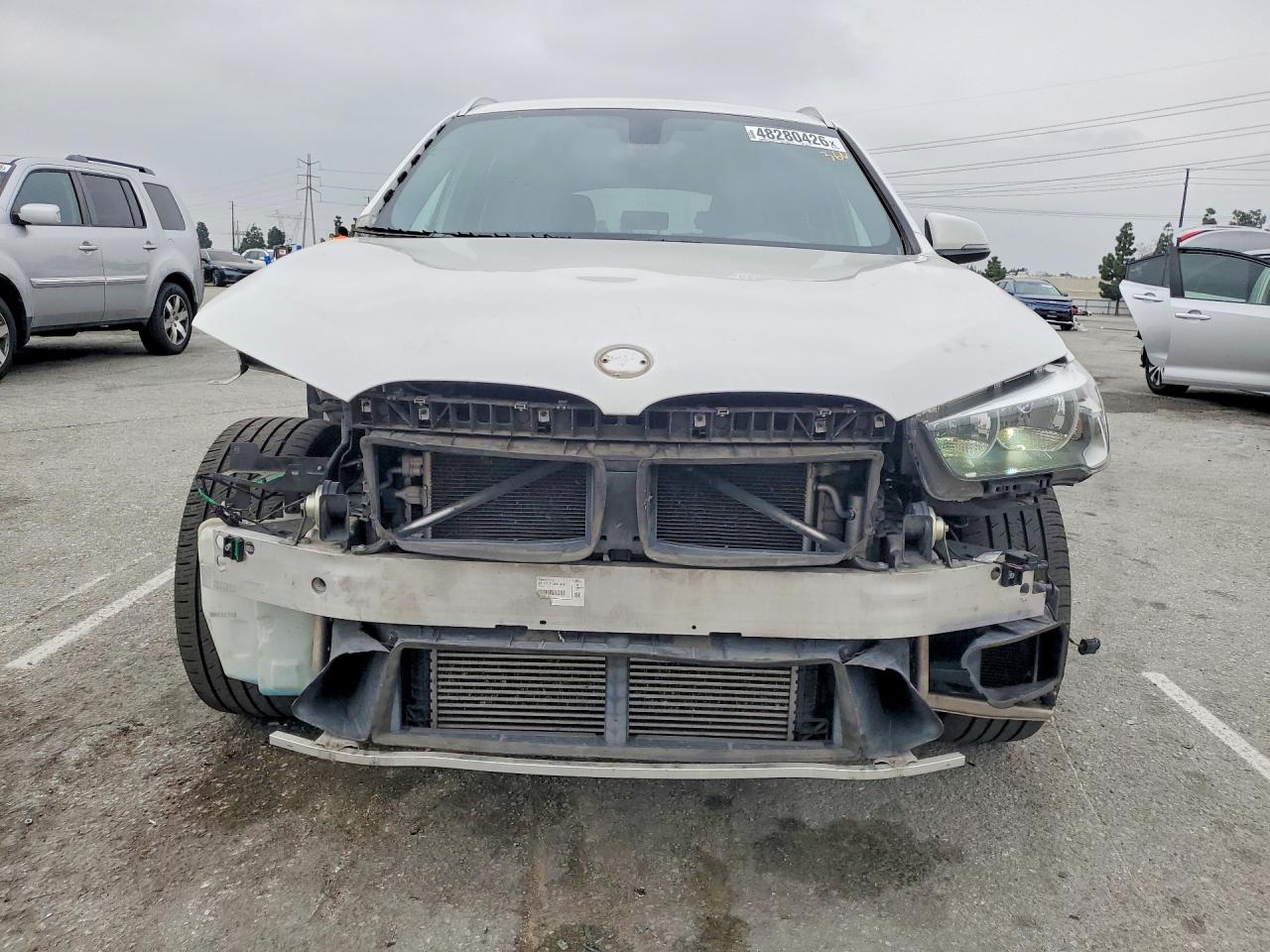2018 Bmw X1 Sdrive28i White vin: WBXHU7C3XJ5H39408