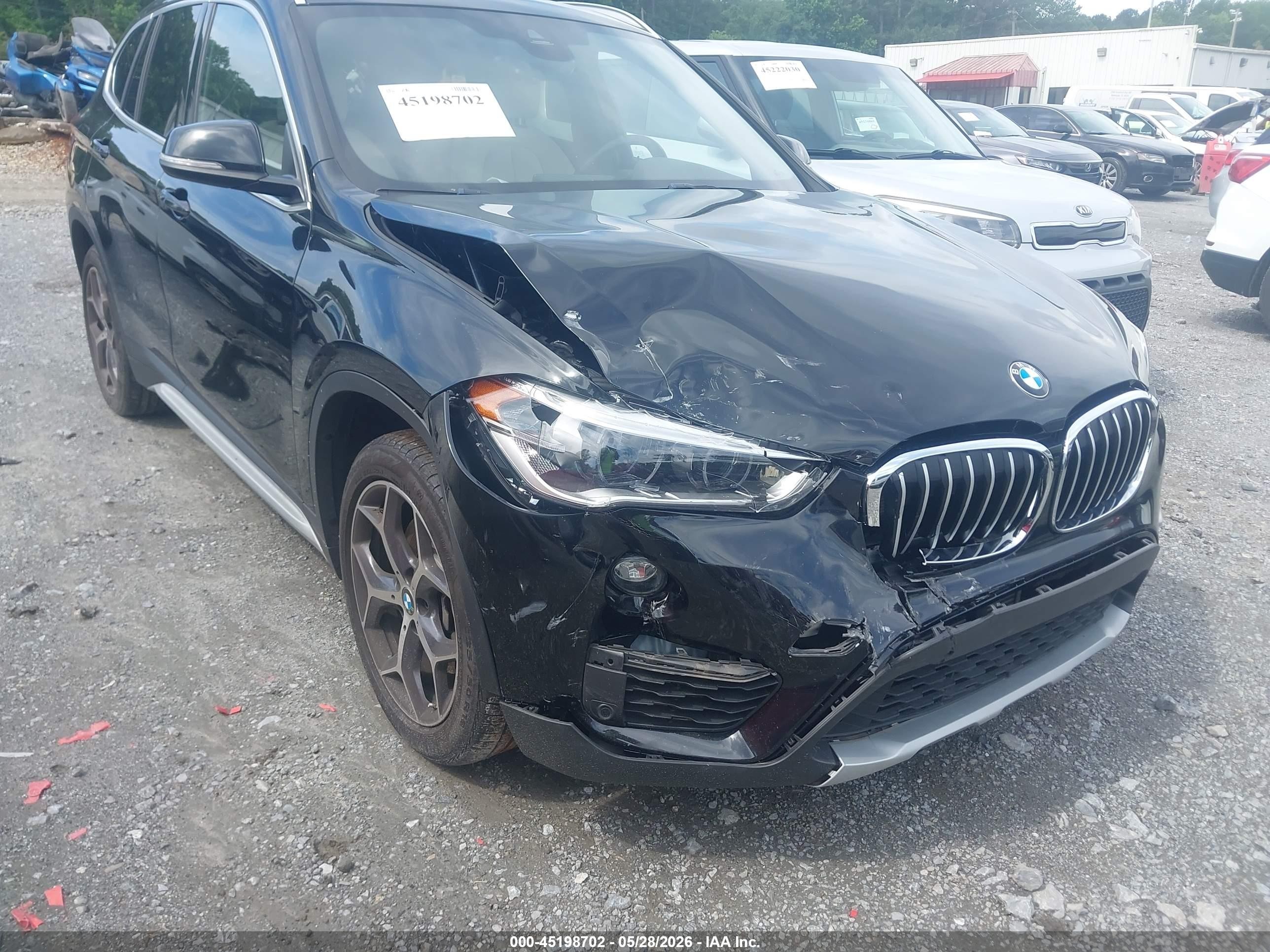 2019 Bmw X1 Sdrive28i Black vin: WBXHU7C5XK3H44929