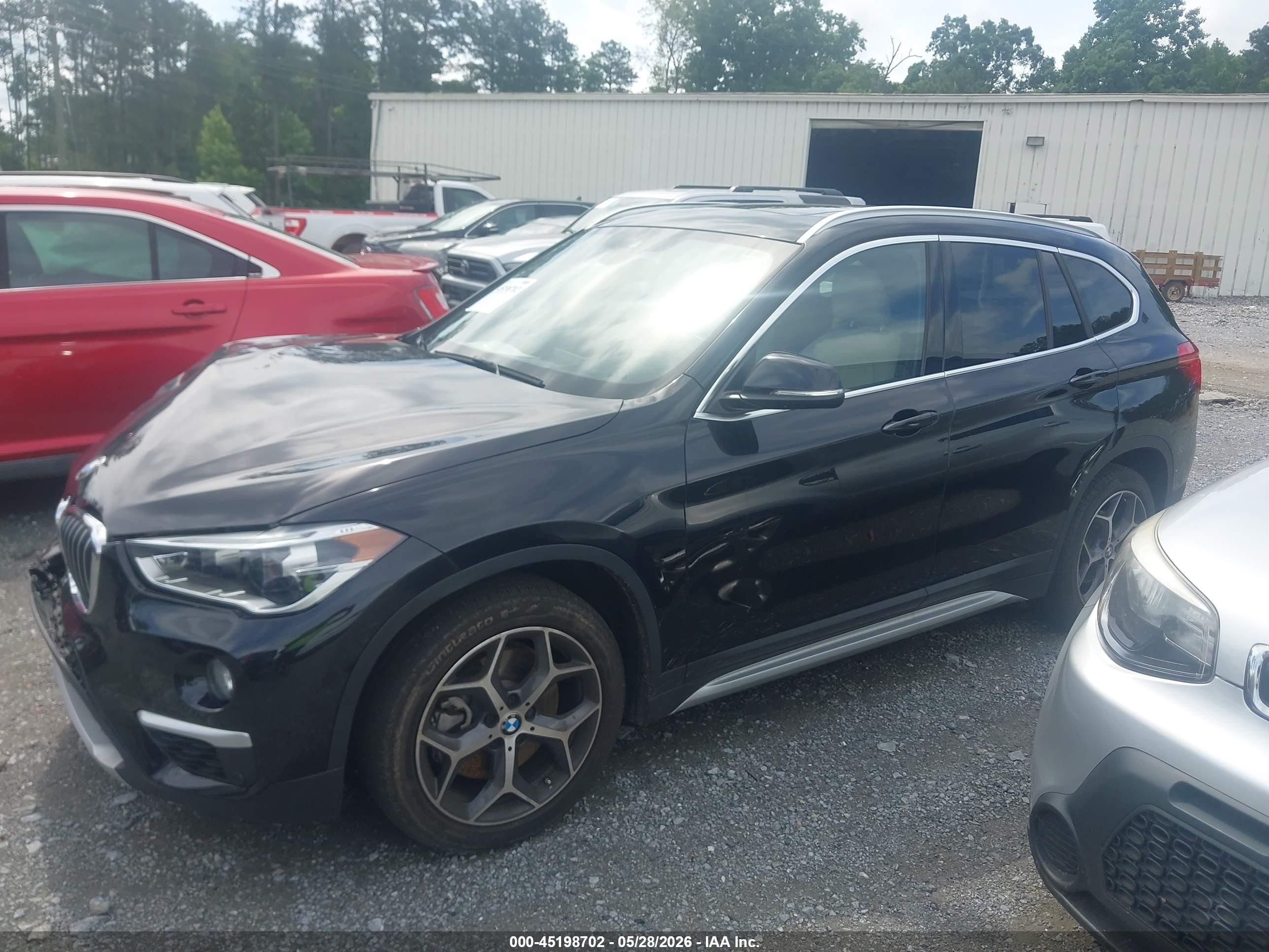 2019 Bmw X1 Sdrive28i Black vin: WBXHU7C5XK3H44929