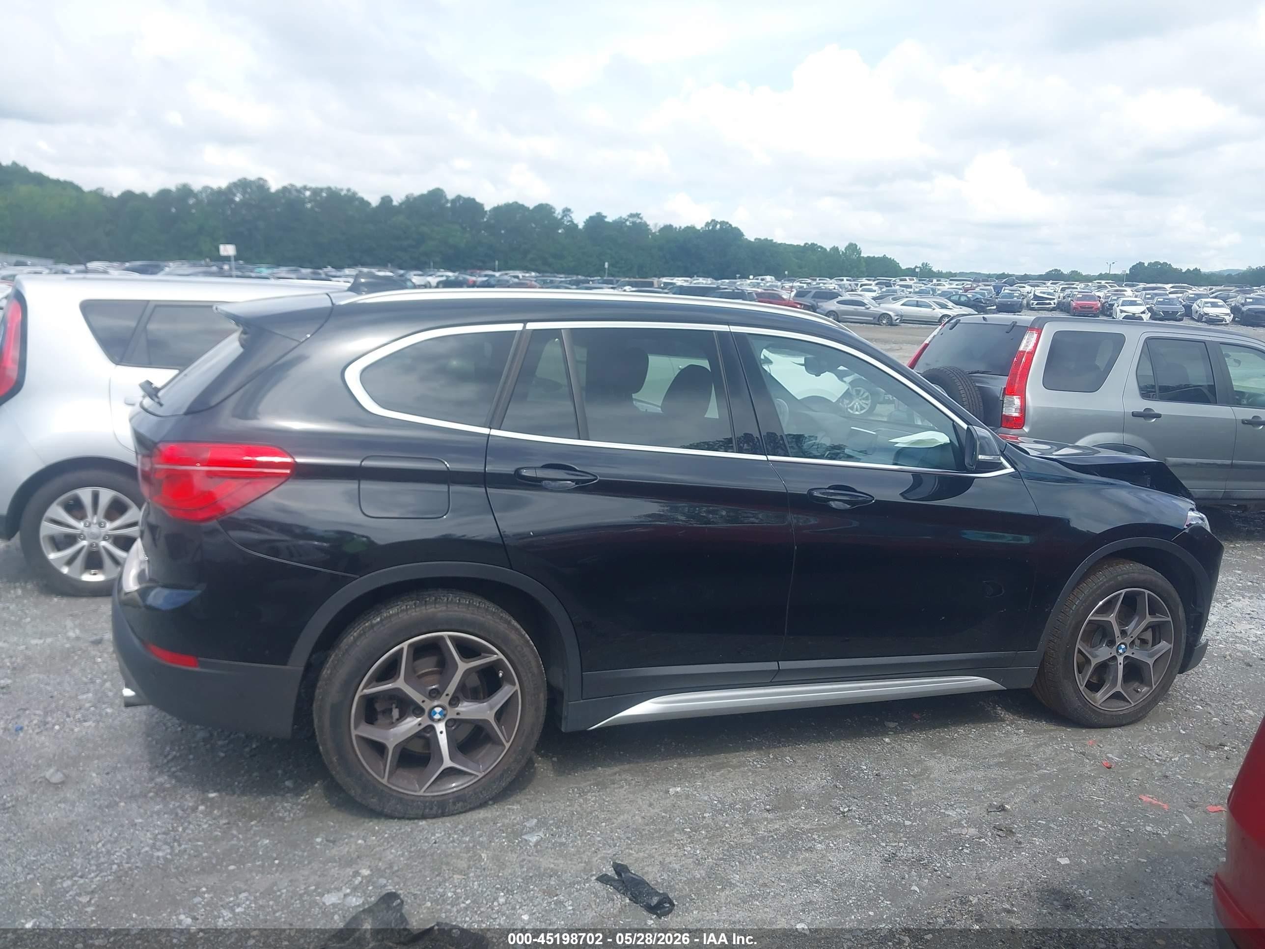 2019 Bmw X1 Sdrive28i Black vin: WBXHU7C5XK3H44929