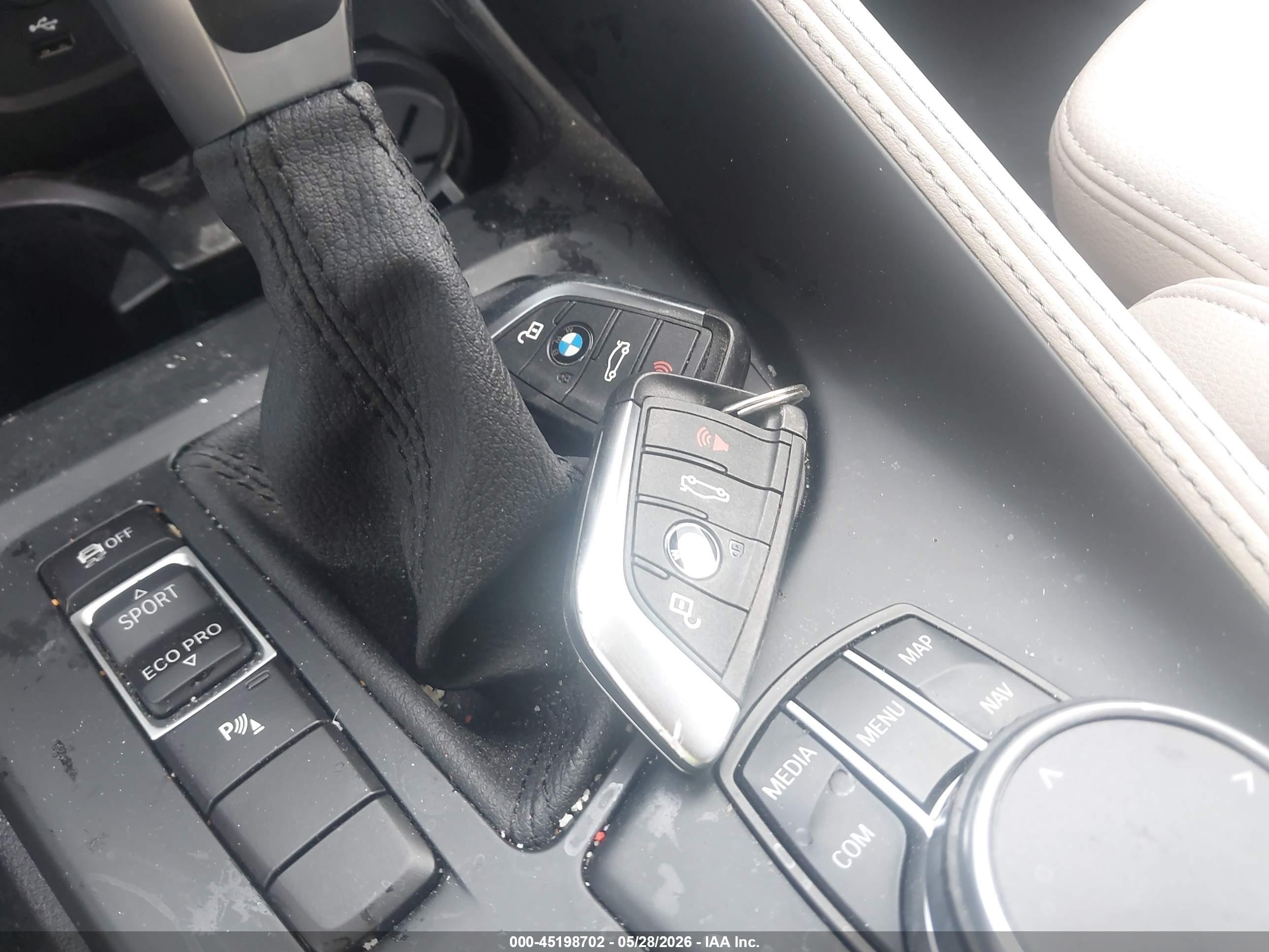 2019 Bmw X1 Sdrive28i Black vin: WBXHU7C5XK3H44929