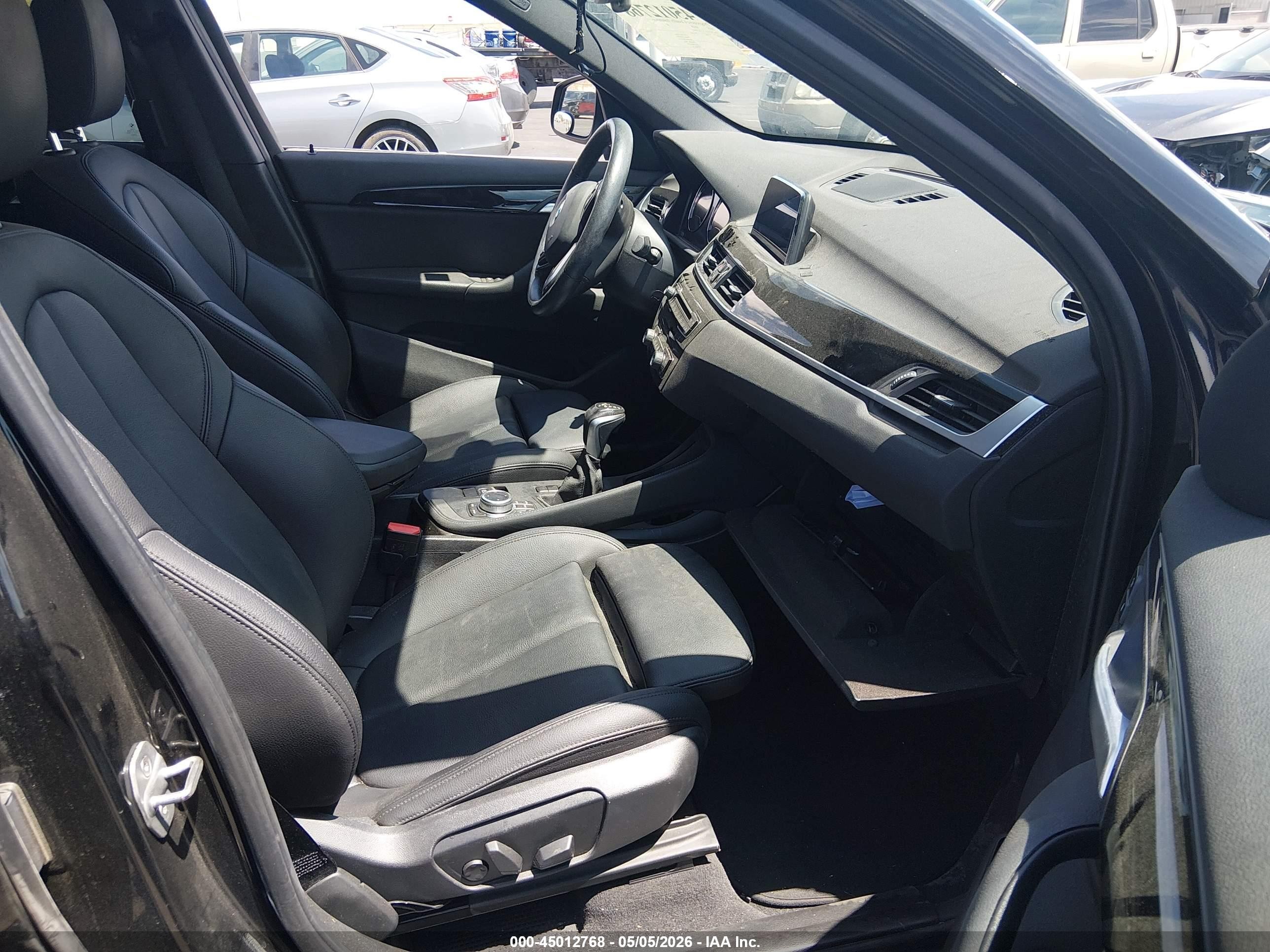 2019 Bmw X1 Sdrive28i Черный vin: WBXHU7C5XK3H46275