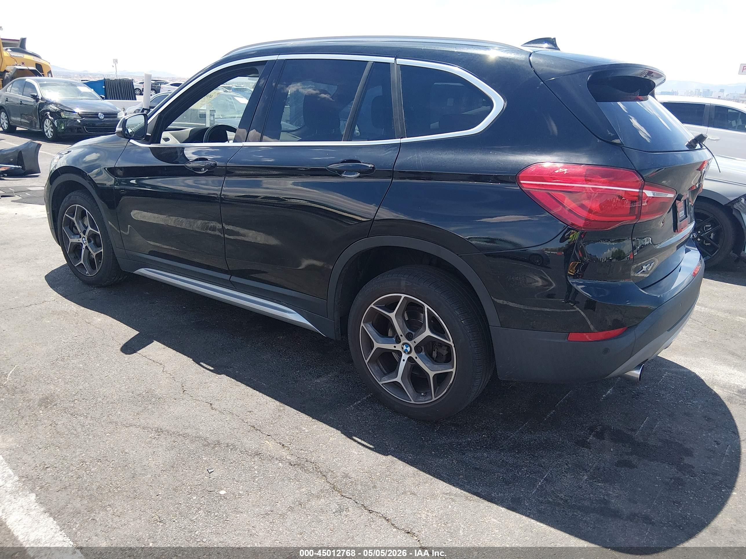2019 Bmw X1 Sdrive28i Черный vin: WBXHU7C5XK3H46275