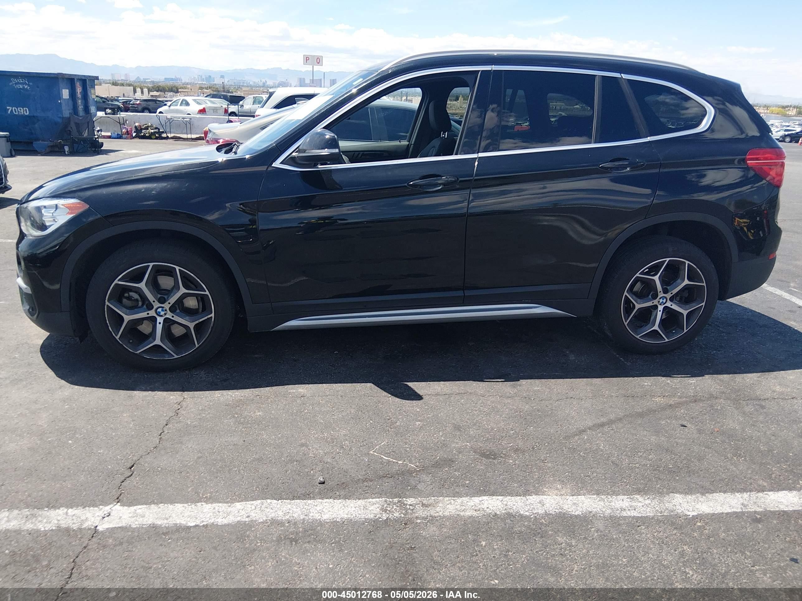 2019 Bmw X1 Sdrive28i Черный vin: WBXHU7C5XK3H46275