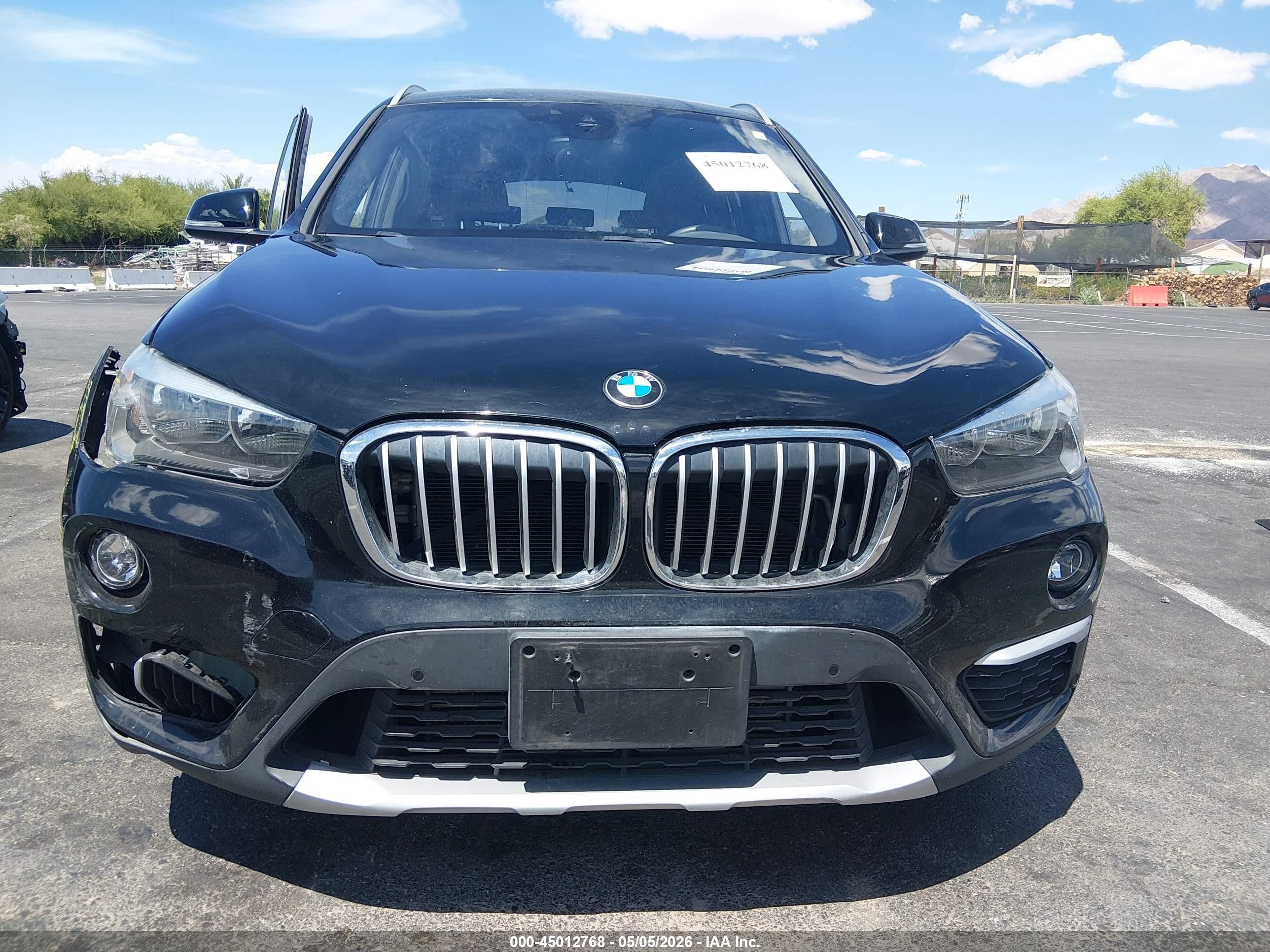 2019 Bmw X1 Sdrive28i Черный vin: WBXHU7C5XK3H46275