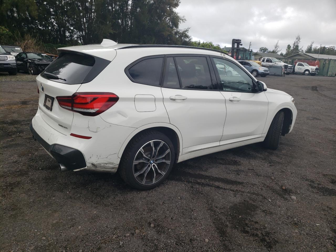 2021 Bmw X1 Sdrive28i White vin: WBXJG7C05M5U02807