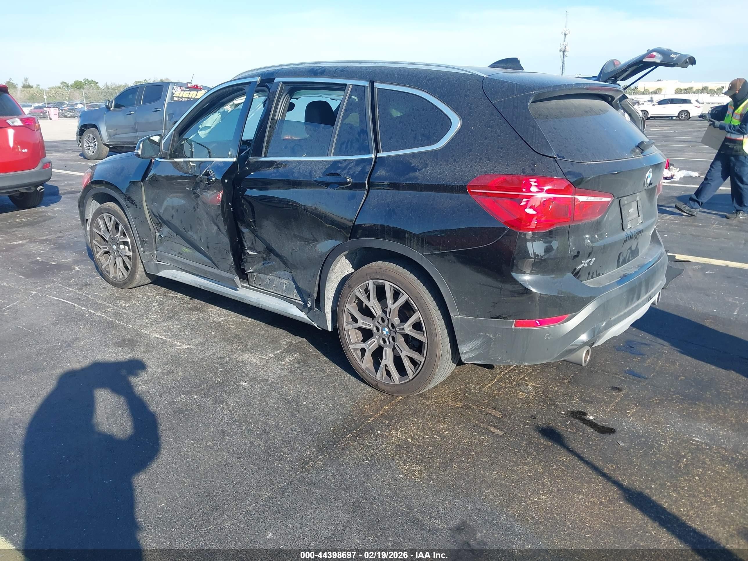 2021 Bmw X1 Sdrive28i Black vin: WBXJG7C08M3M66948