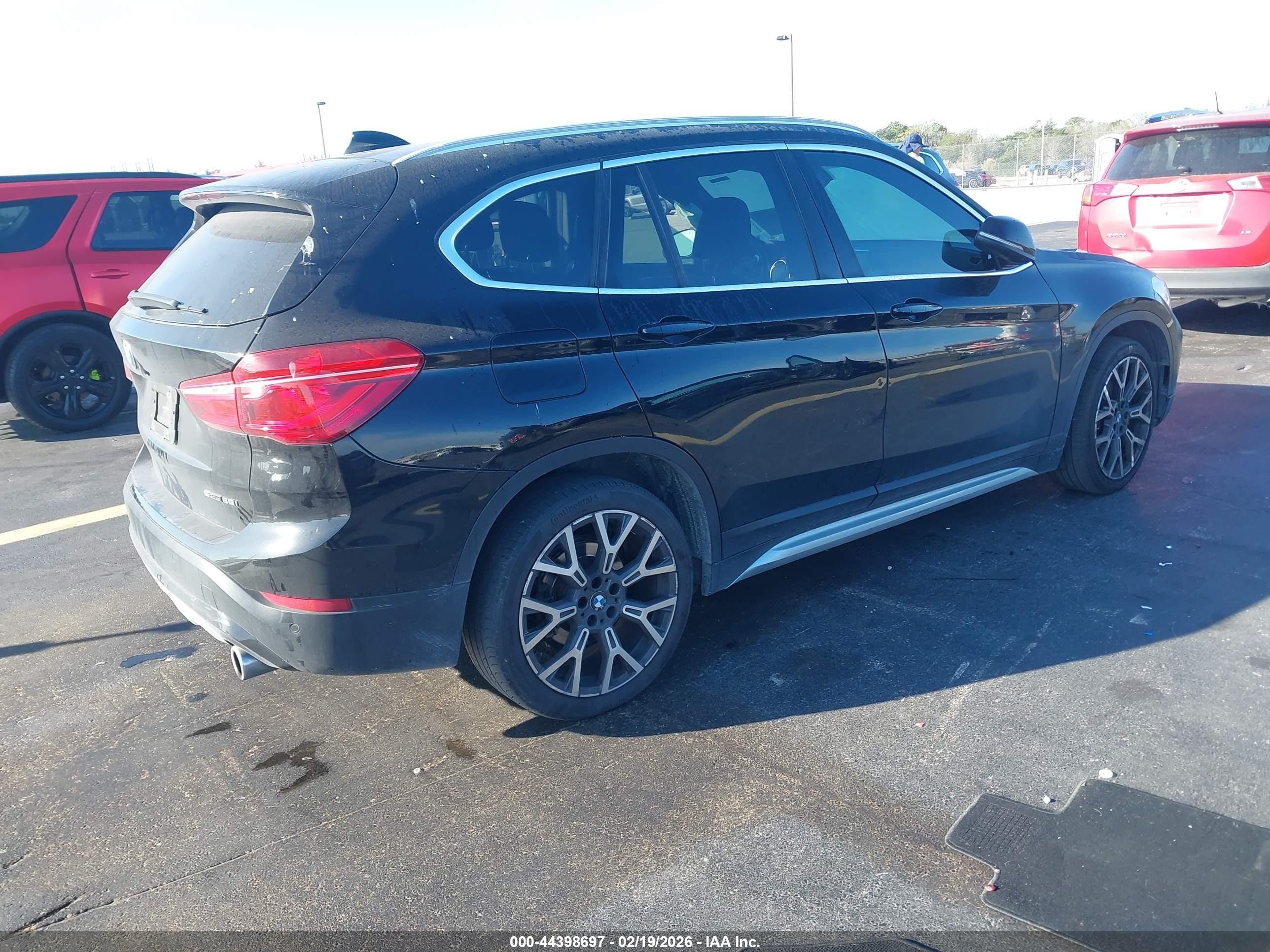 2021 Bmw X1 Sdrive28i Black vin: WBXJG7C08M3M66948