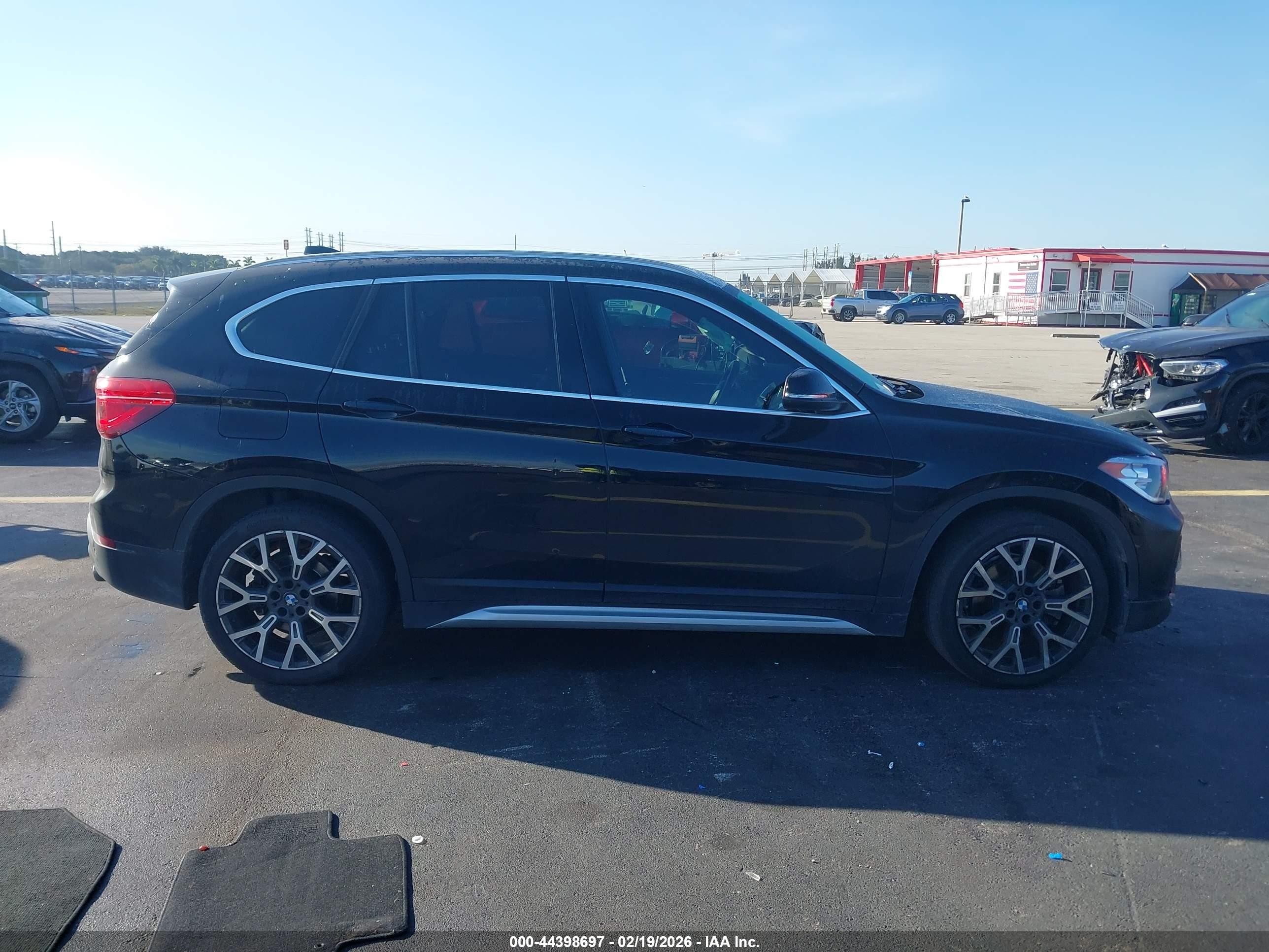 2021 Bmw X1 Sdrive28i Black vin: WBXJG7C08M3M66948