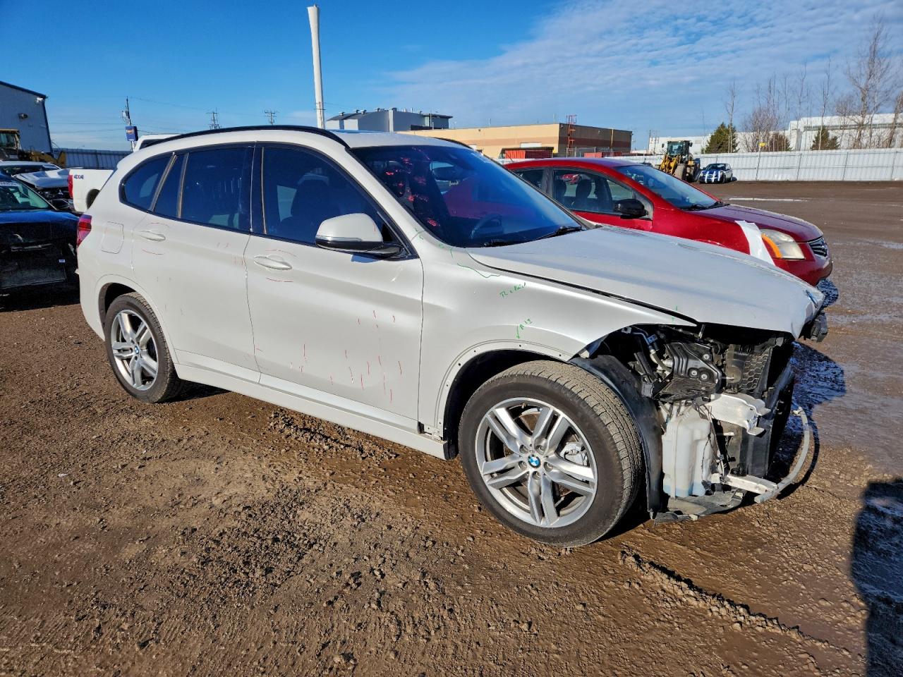 2020 Bmw X1 Xdrive28i Белый vin: WBXJG9C06L5P54112