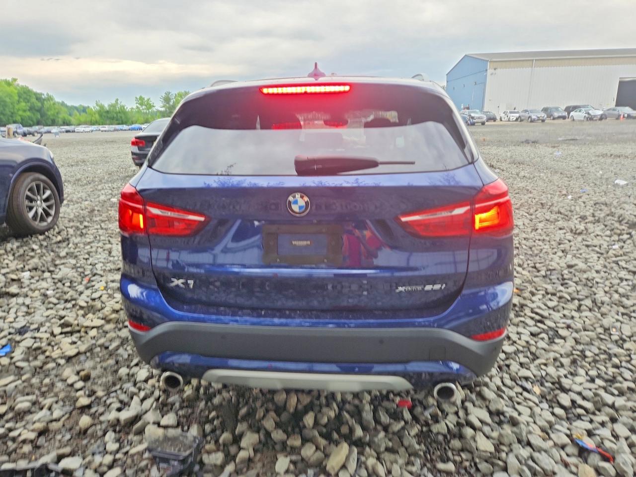 2020 Bmw X1 Xdrive28i Blue vin: WBXJG9C06L5P62713