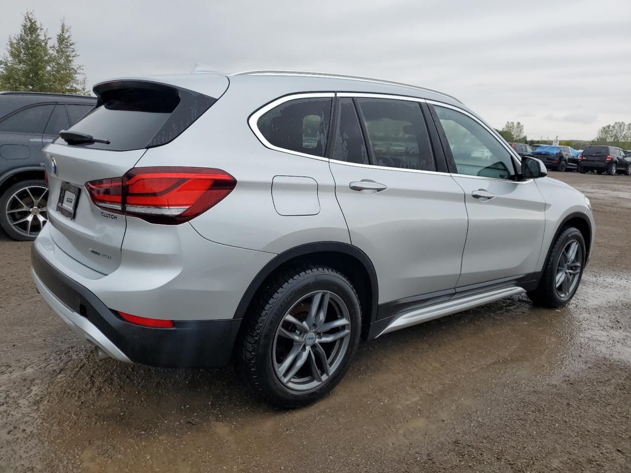 2020 Bmw X1 Xdrive28i Silver vin: WBXJG9C07L5P29137