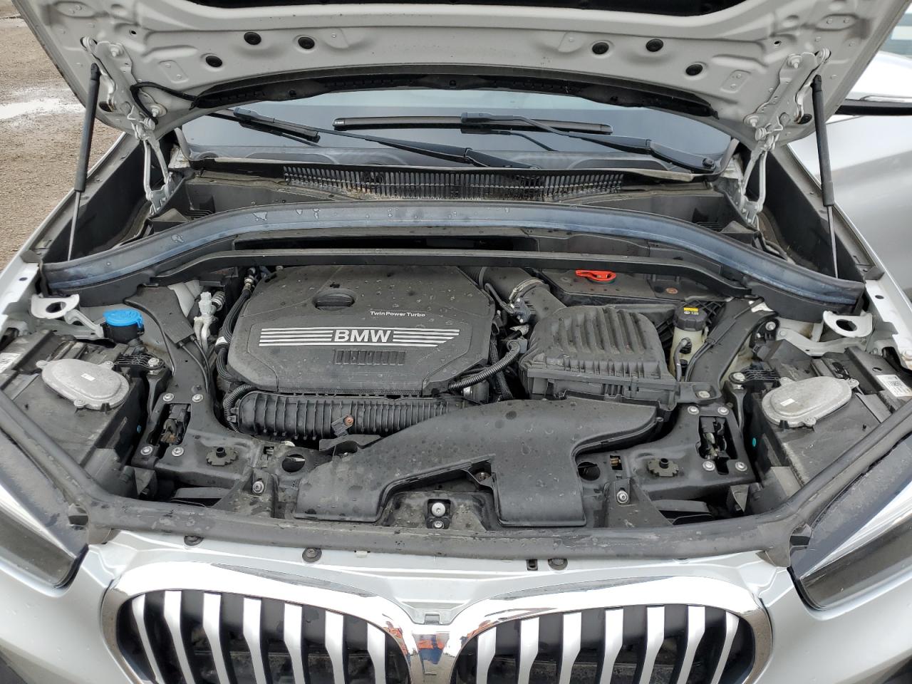 2020 Bmw X1 Xdrive28i Silver vin: WBXJG9C07L5P29137