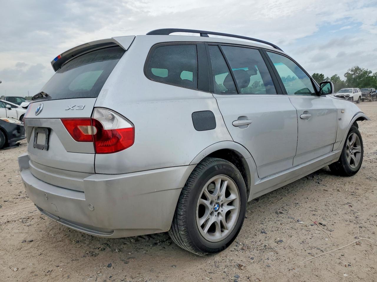 2004 Bmw X3 2.5i Серебряный vin: WBXPA73404WC42704
