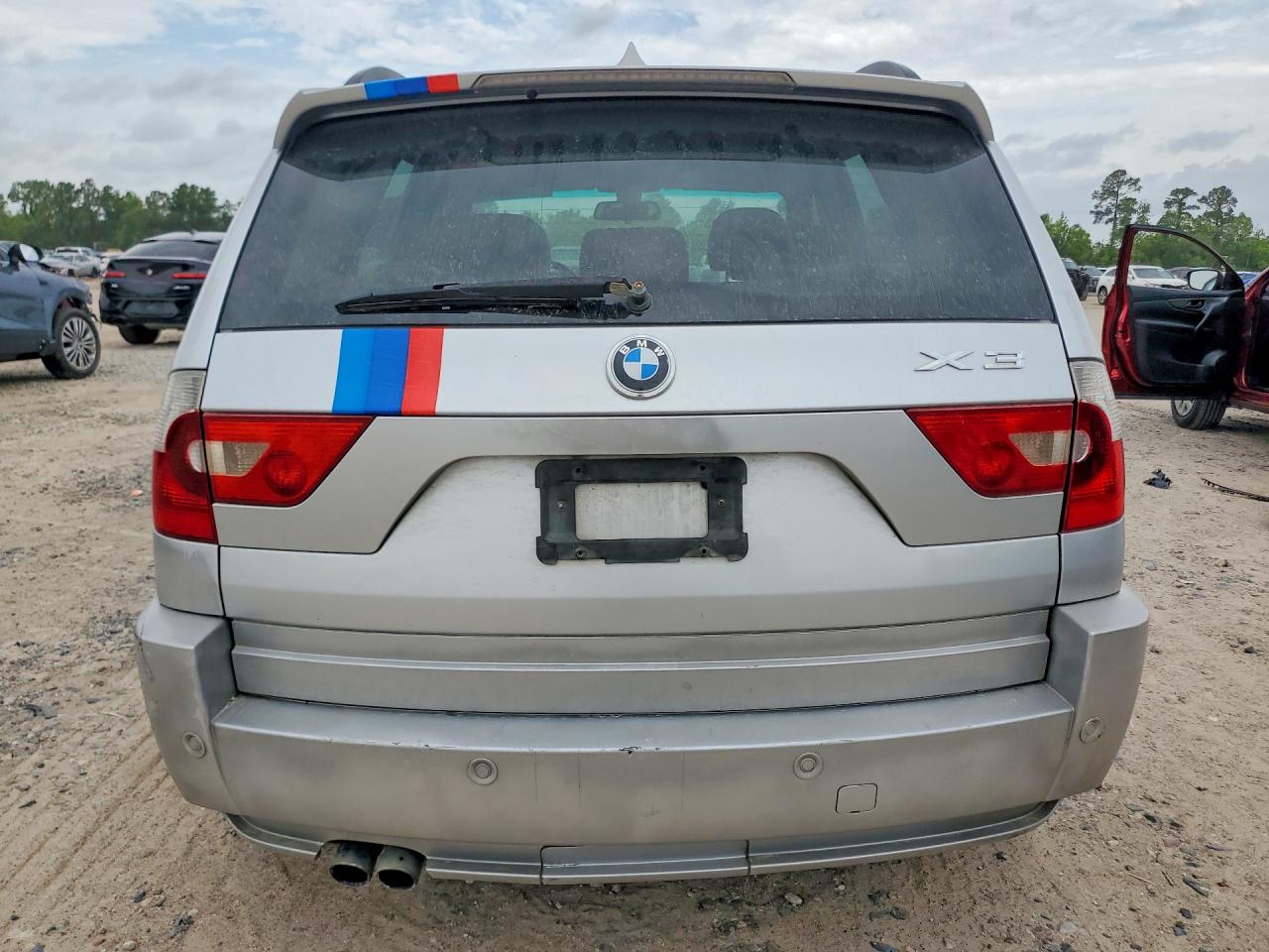2004 Bmw X3 2.5i Серебряный vin: WBXPA73404WC42704