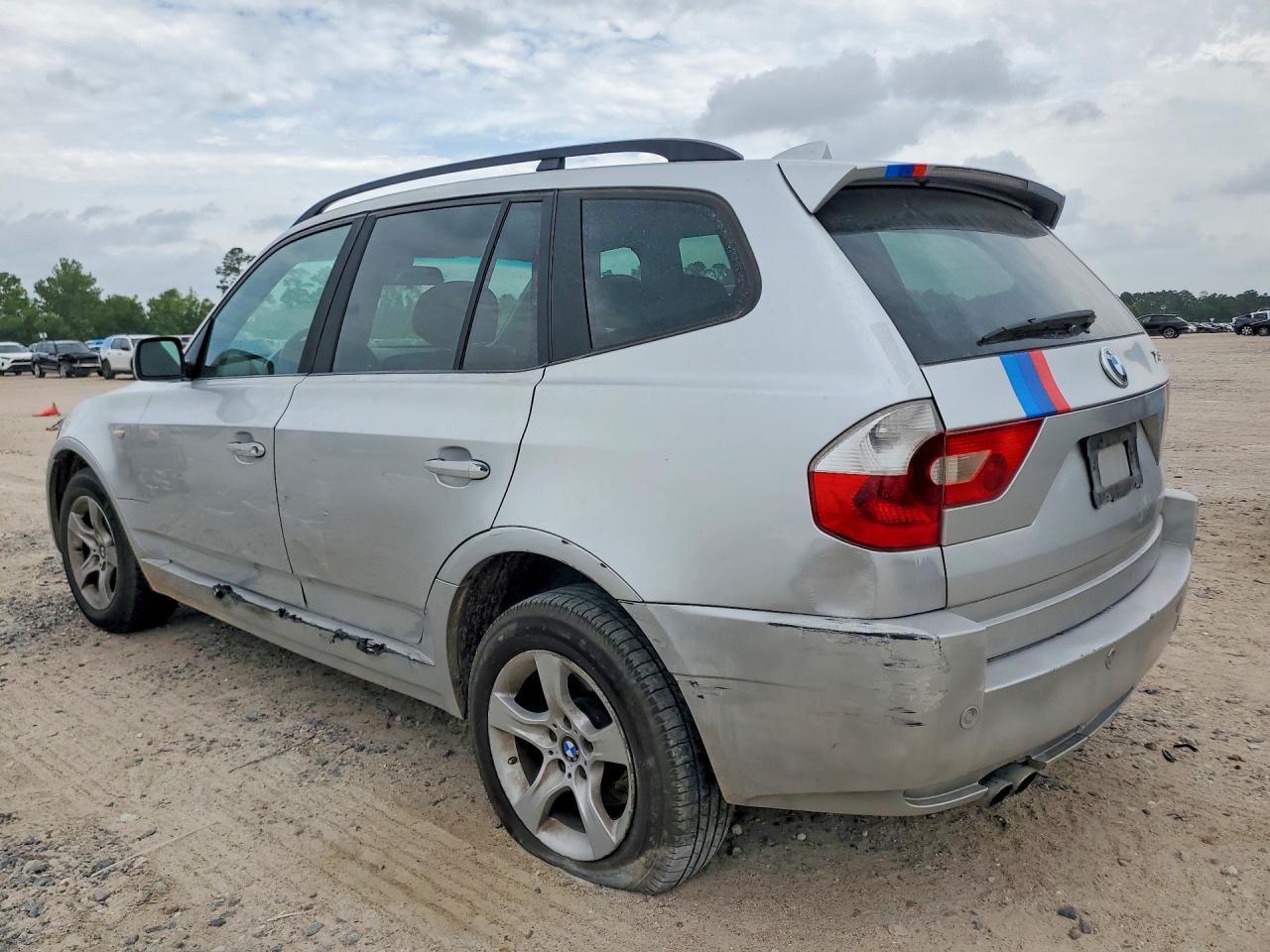2004 Bmw X3 2.5i Серебряный vin: WBXPA73404WC42704