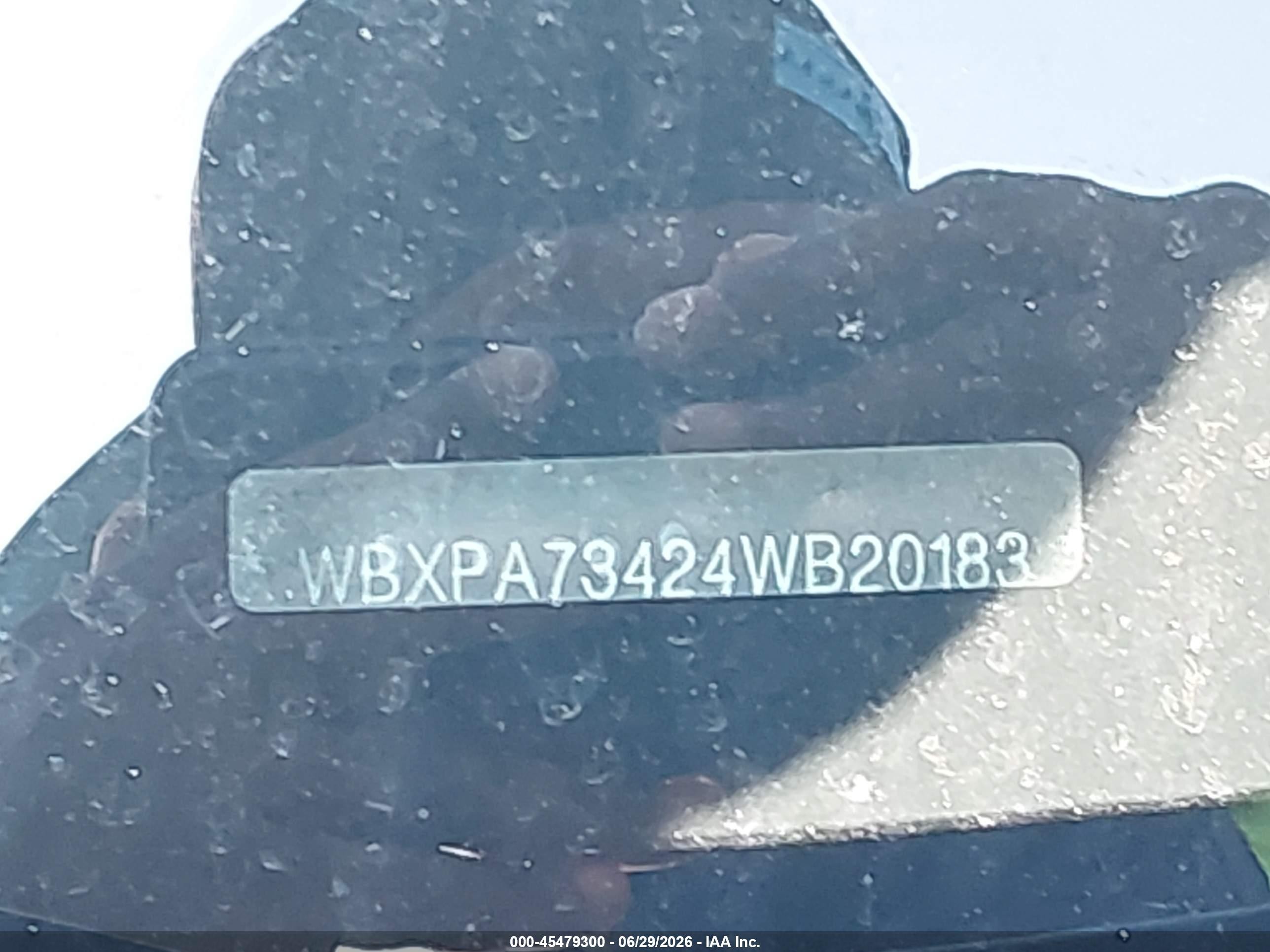2004 Bmw X3 2.5i Blue vin: WBXPA73424WB20183