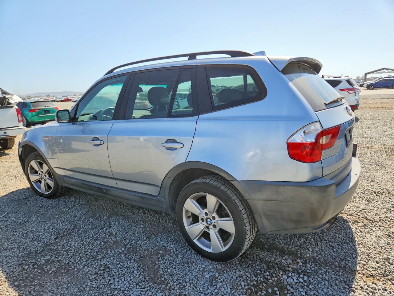 2004 Bmw X3 2.5i Silver vin: WBXPA73424WB21964