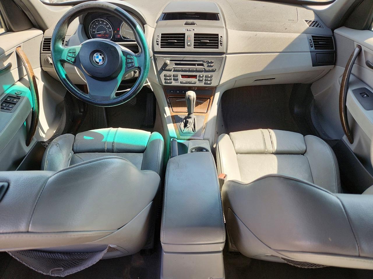 2004 Bmw X3 2.5i Silver vin: WBXPA73424WB21964