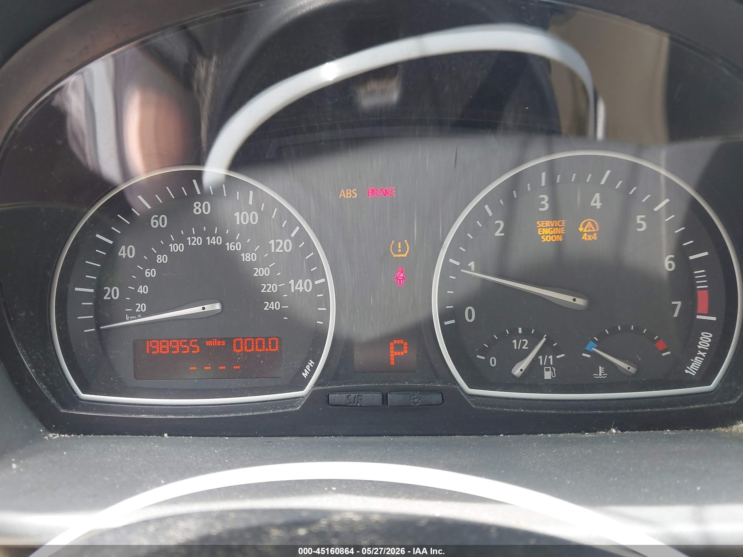 2004 Bmw X3 2.5i Зеленый vin: WBXPA73424WC38590