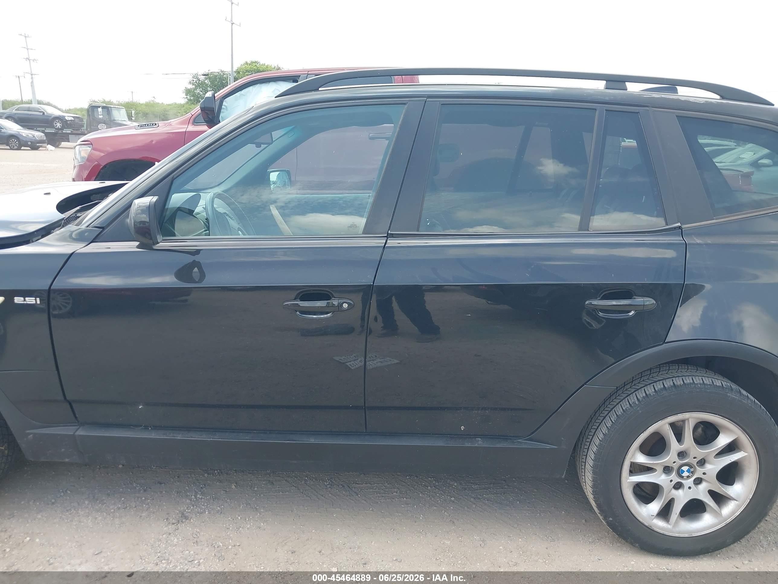 2004 Bmw X3 2.5i Black vin: WBXPA73434WA77411