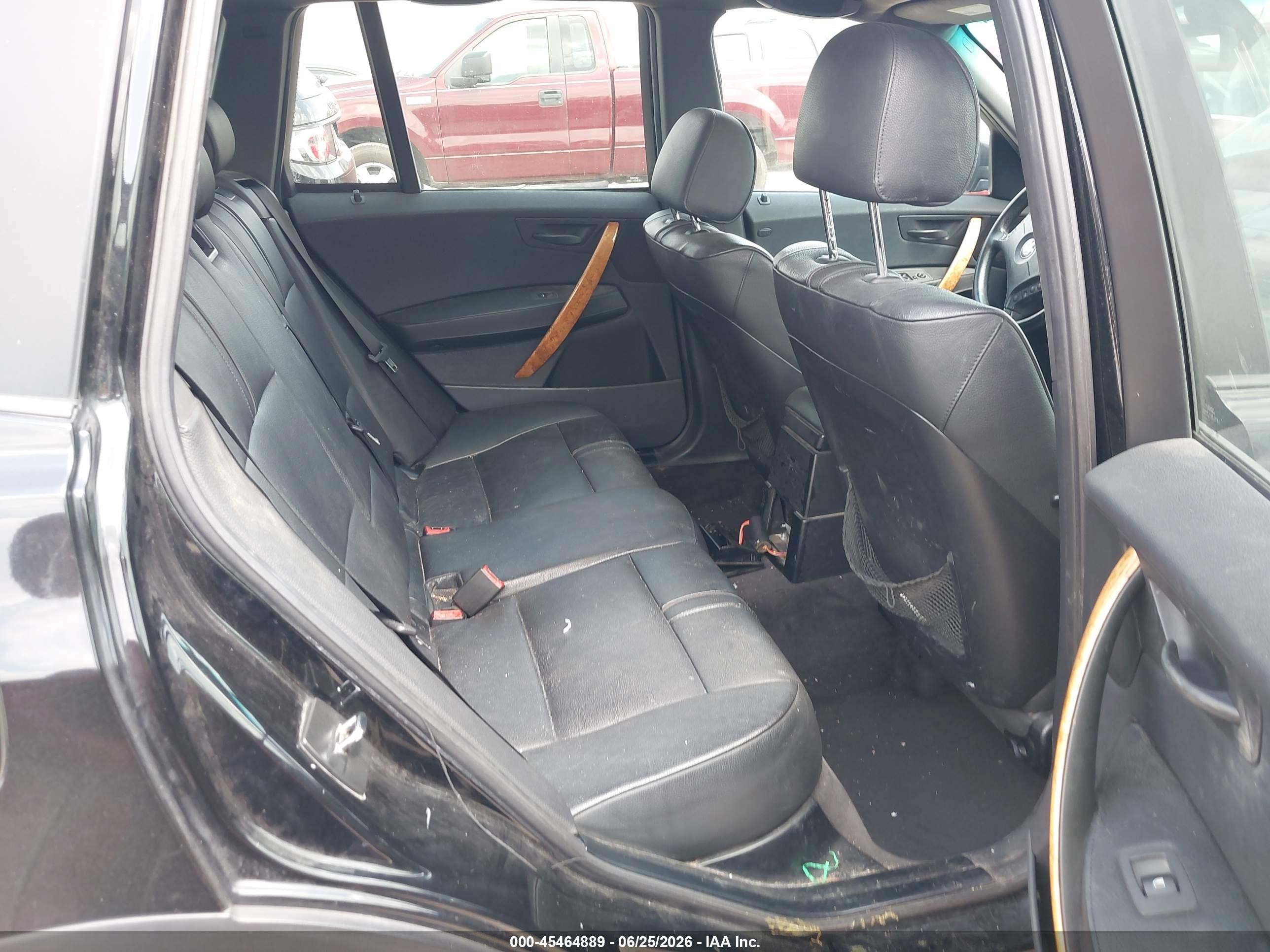 2004 Bmw X3 2.5i Black vin: WBXPA73434WA77411