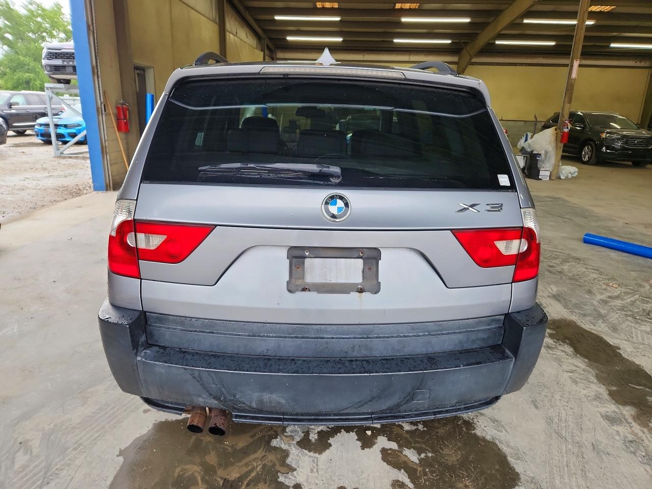 2005 Bmw X3 2.5i Gray vin: WBXPA73455WC47690